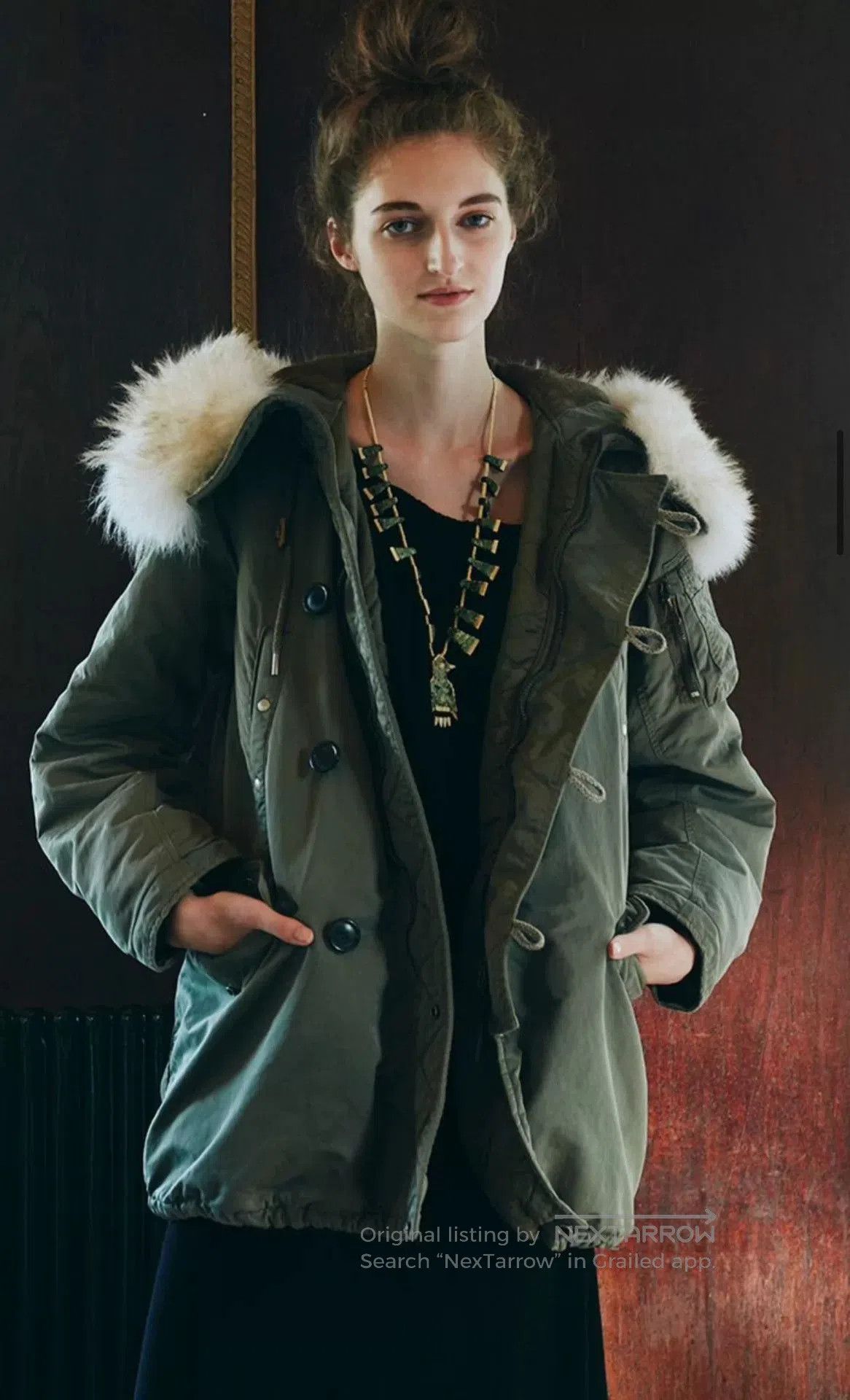 Visvim visvim wmv valdez coat in olive green. Size US S / EU 44-46 / 1 - 9 Thumbnail