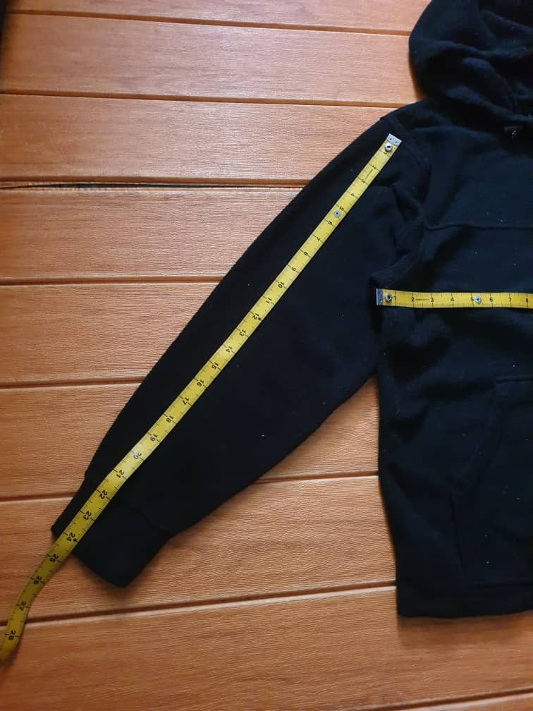 Japanese Brand Dogcigar black colour Japanese hoodie fleece sweater Size US M / EU 48-50 / 2 - 7 Thumbnail