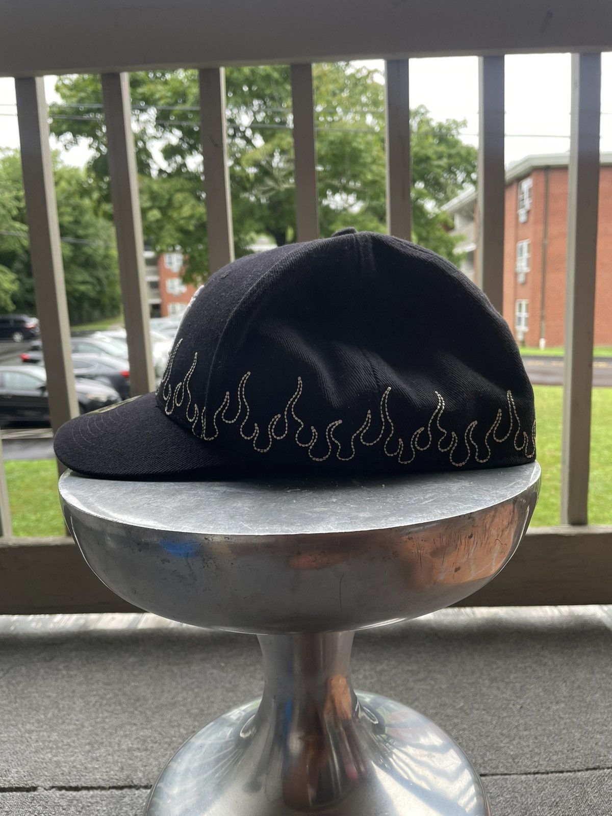 New York Yankees Black New York Yankee’s Sashiko fitted Size ONE SIZE - 3 Thumbnail