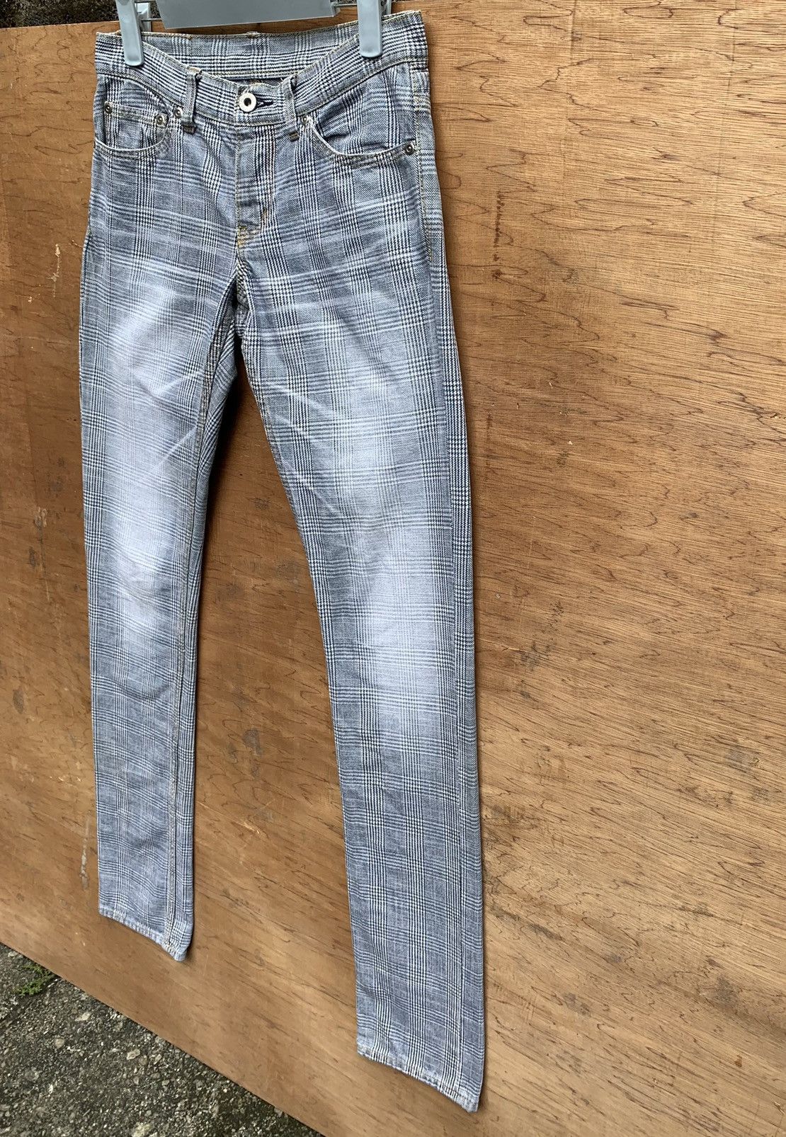 Hysteric Glamour Hysteric Glamour Plaid Checkered Skinny Pants Size US 28 / EU 44 - 5 Thumbnail