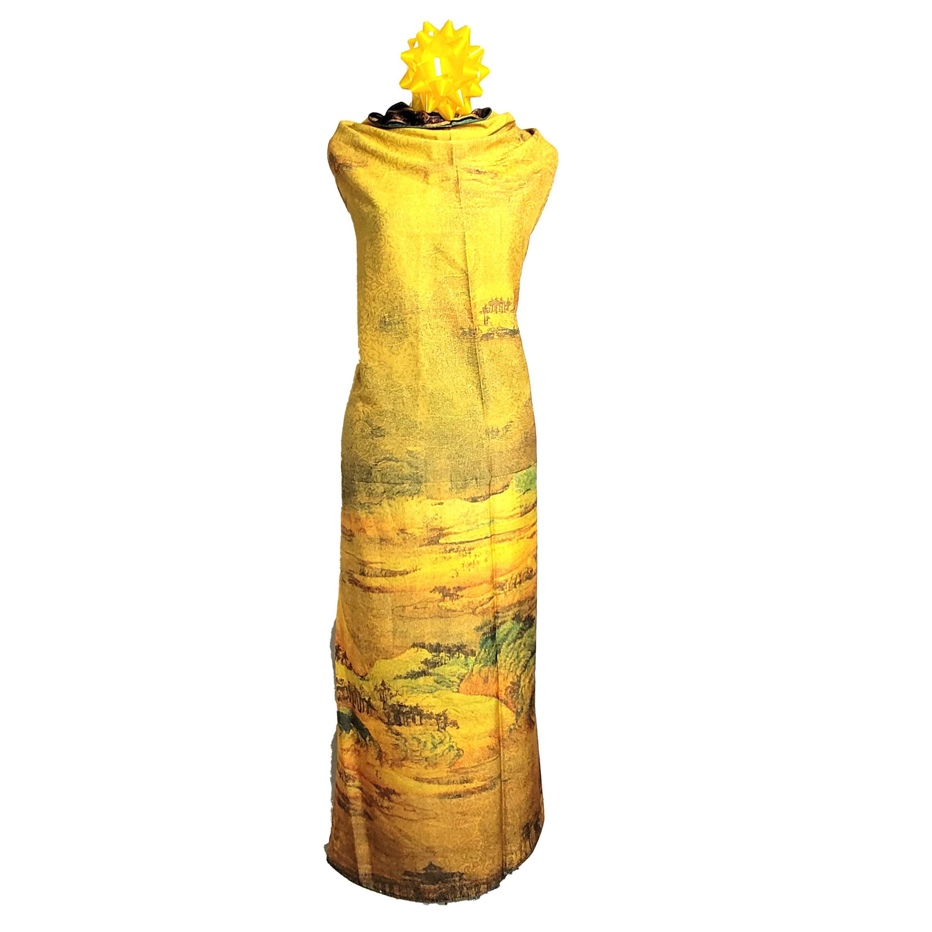 Other NWT Double Sided Silk Scarf 52"x52" Large Square Wrap 3228 Size ONE SIZE - 9 Thumbnail