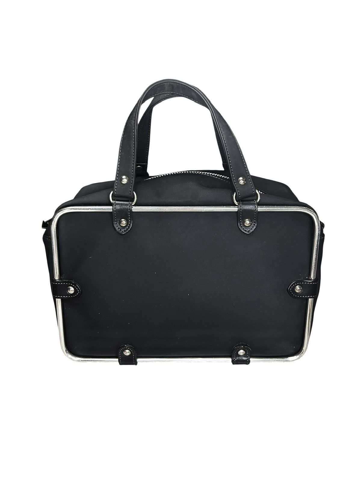 Jean Paul Gaultier Metal Frame Top Handle Bag Size ONE SIZE - 4 Thumbnail