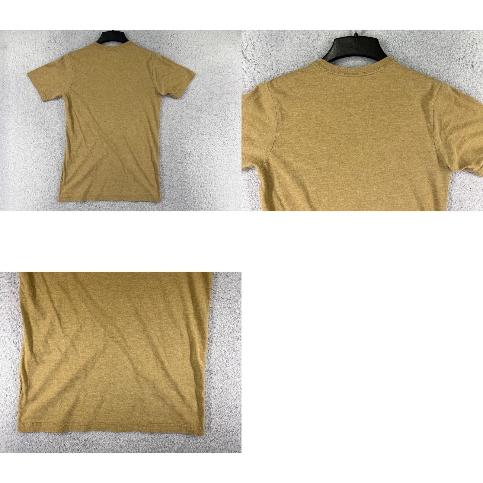 The North Face The North Face Shirt Men S Beige Short Sleeve Crew Neck Poly Rayon Size US S / EU 44-46 / 1 - 9 Thumbnail