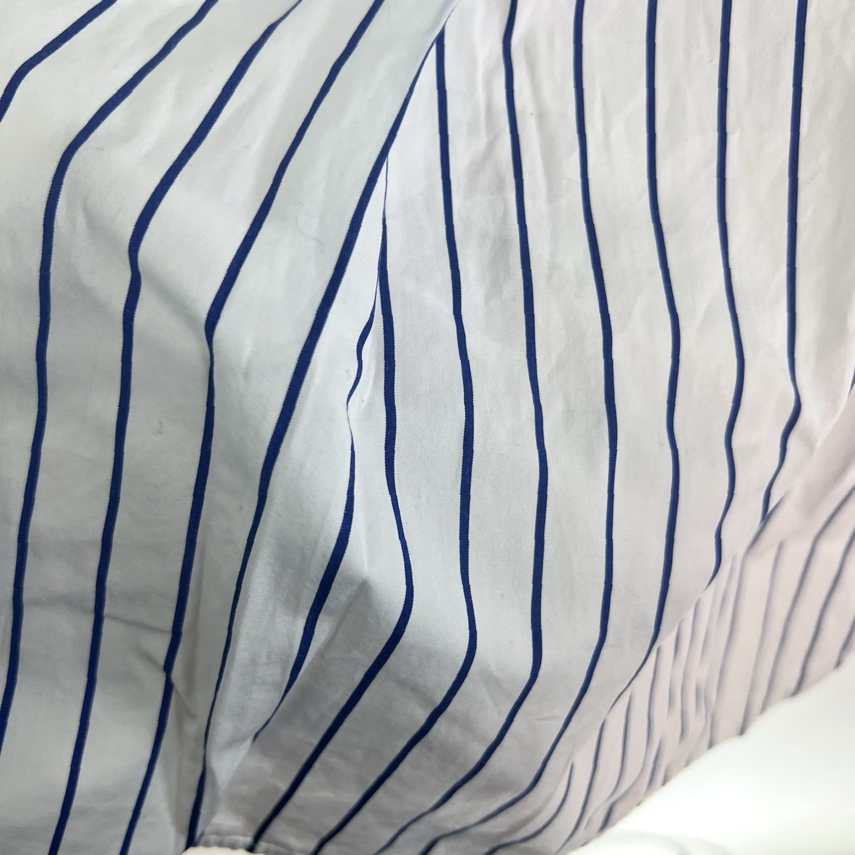 Ralph Lauren Lauren Ralph Lauren Men's XL Blue and White Striped Cotton Button-Up Shirt Casual Business Formal Size US XL / EU 56 / 4 - 4 Thumbnail