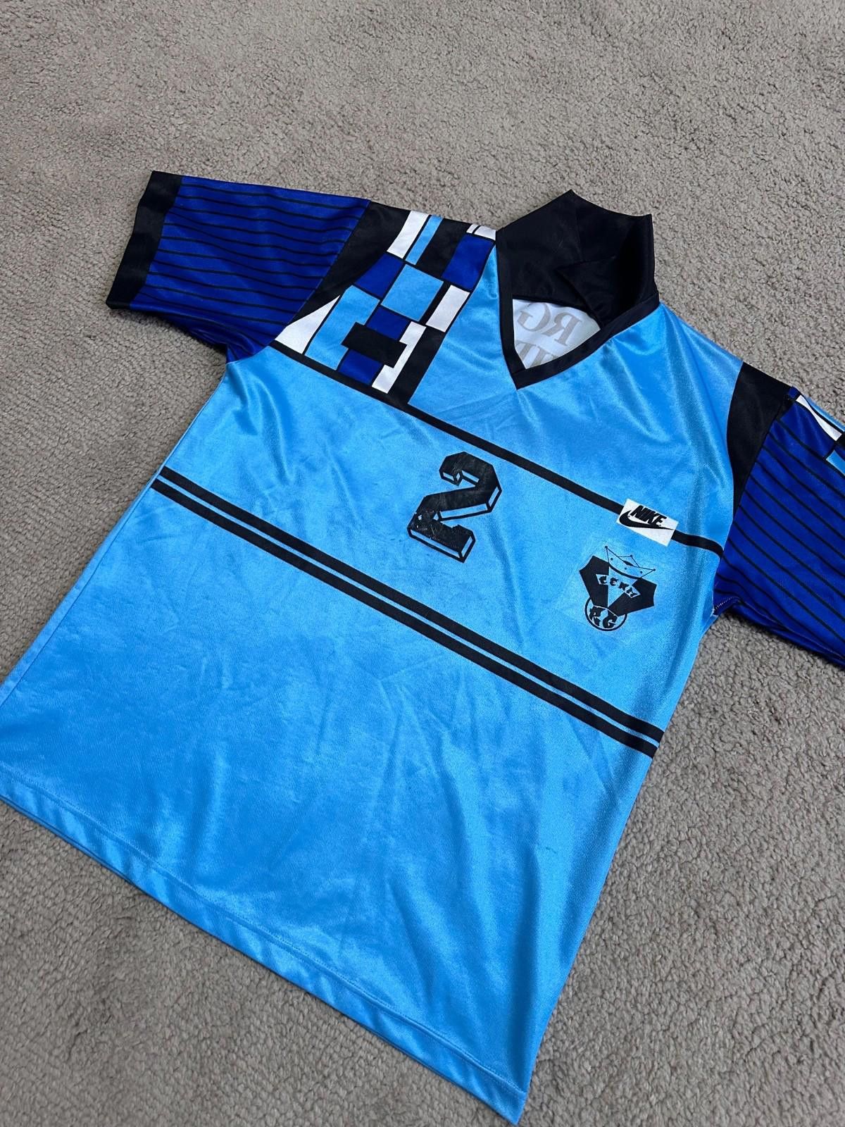 Nike VINTAGE NIKE 1980'S FOOTBALL NIKE SOOCER JERSEY SHIRT Size US L / EU 52-54 / 3 - 2 Thumbnail