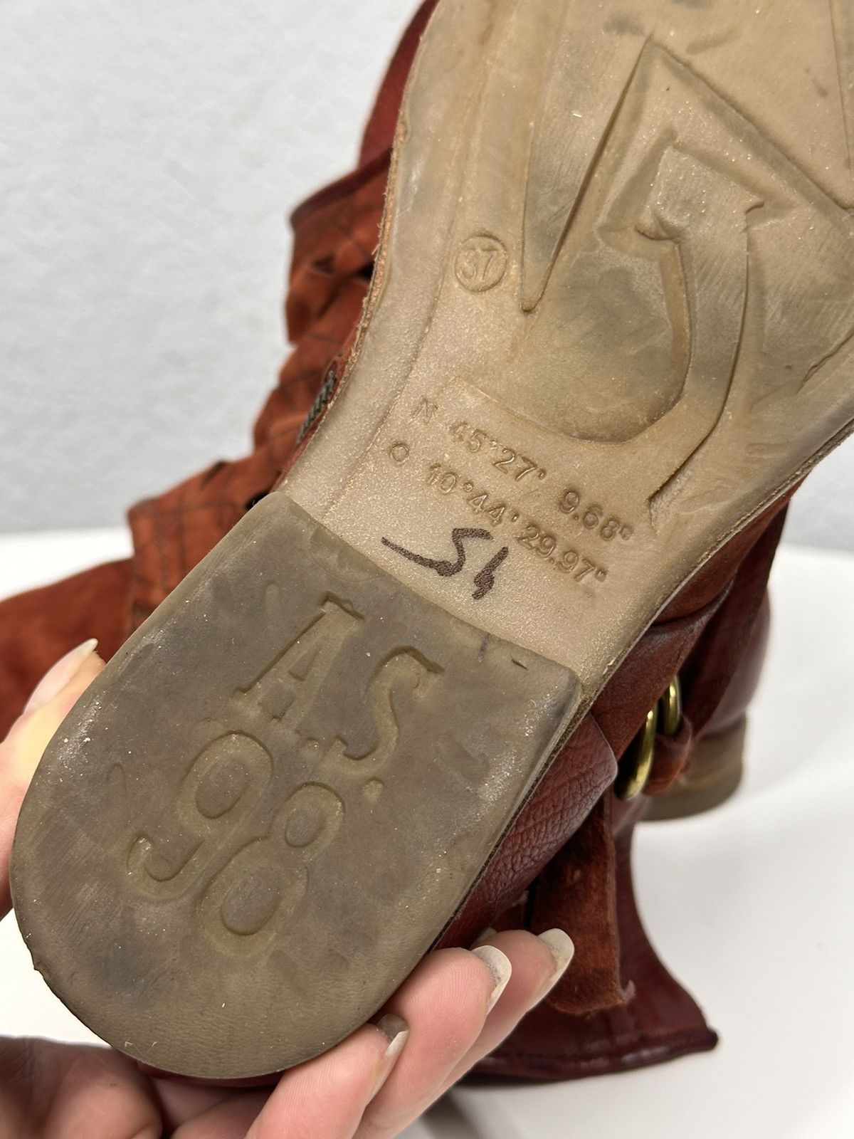 A.S.98 Vintage AS 98 Leather Boots Guidi Rick Owens MoMa Avantgarde Size US 6 / IT 36 - 10 Thumbnail