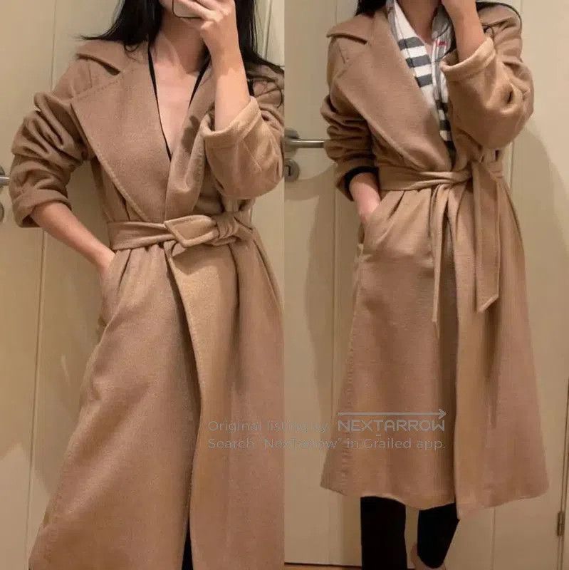 Max Mara MaxMara Camel Color Women's Coat . Size S / US 4 / IT 40 - 7 Thumbnail