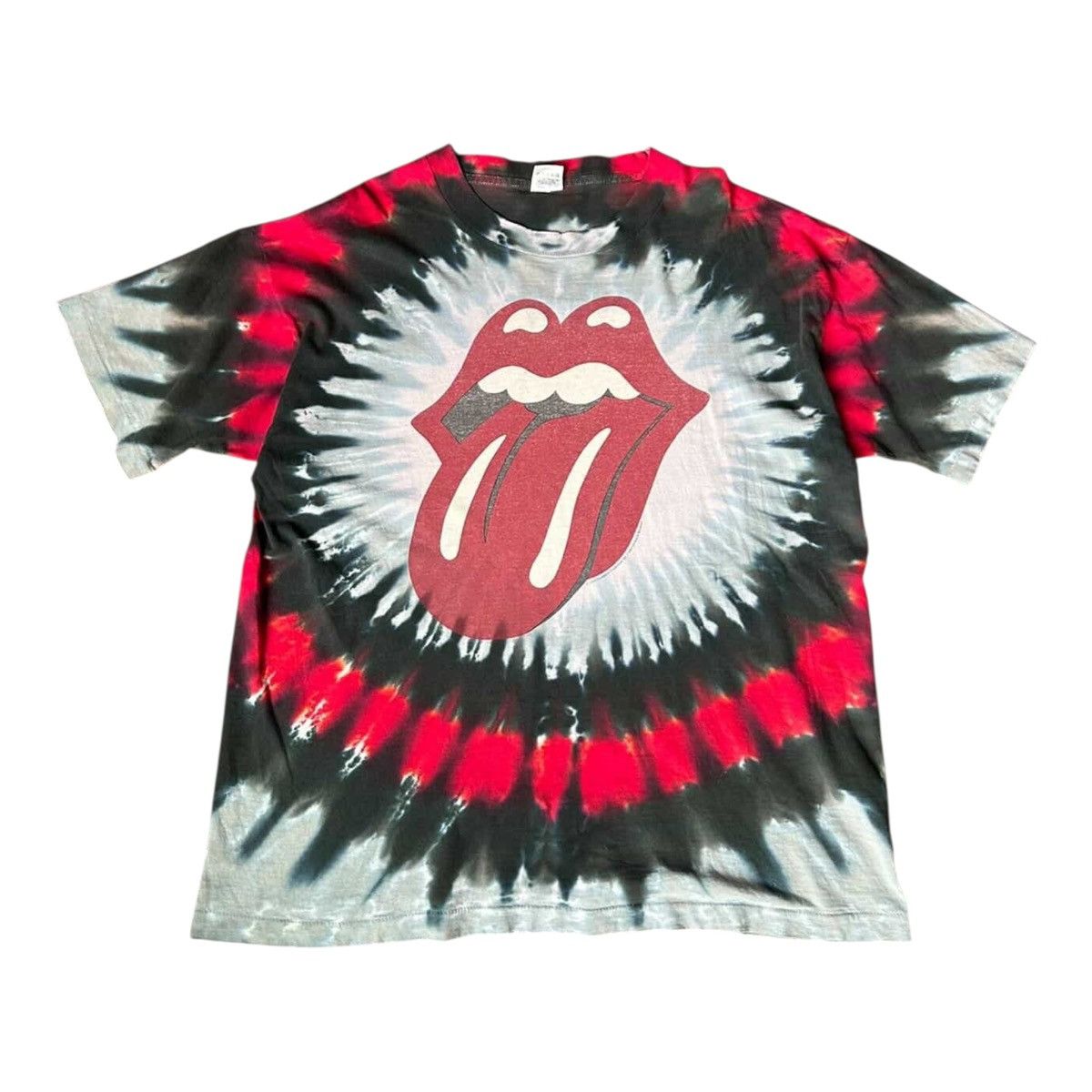 Vintage 1994 The Rolling Stones Tie Dye T-Shirt Size US XL / EU 56 / 4 - 1 Thumbnail