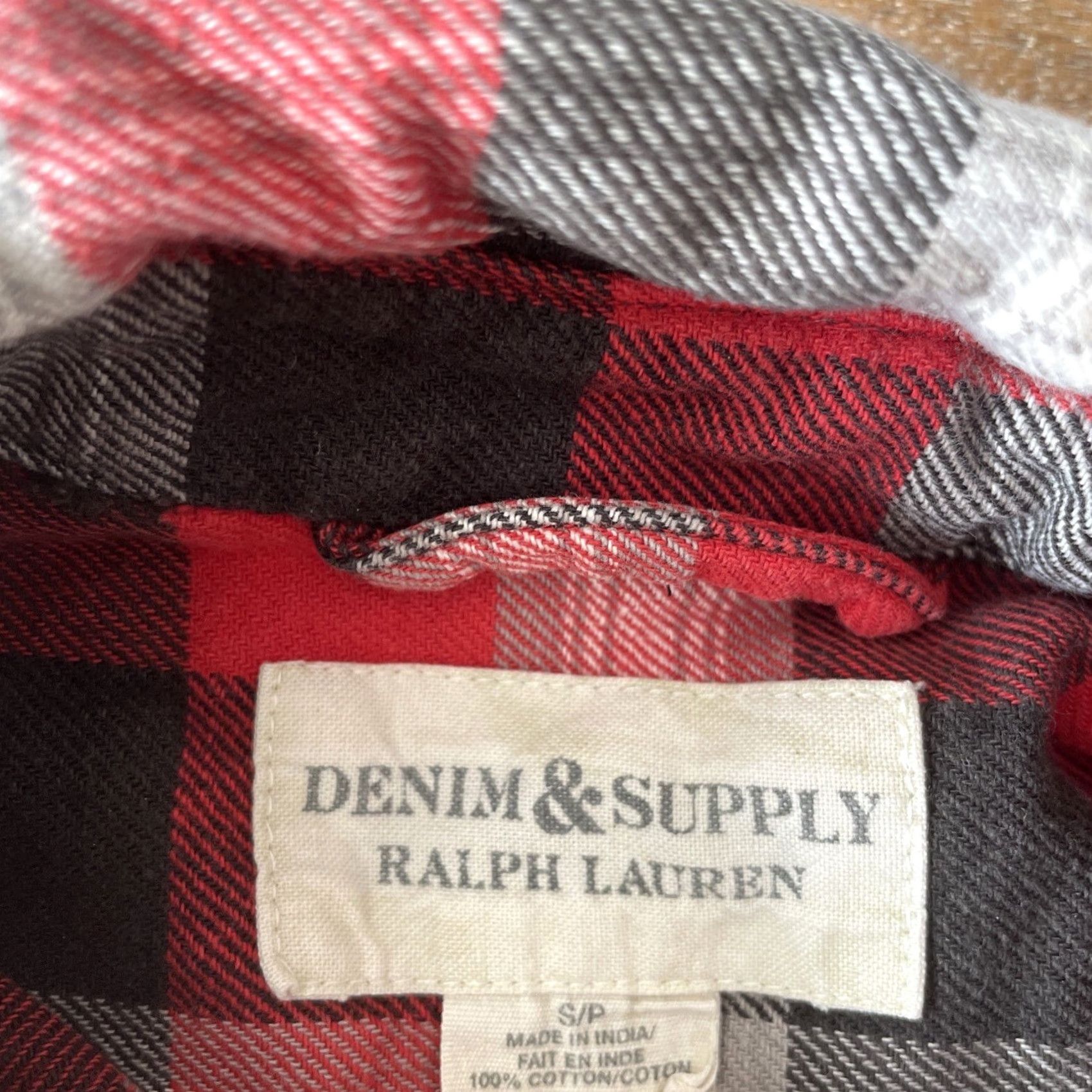 Vintage VINTAGE Denim & Supply Ralph Lauren Shirt Size US S / EU 44-46 / 1 - 3 Thumbnail