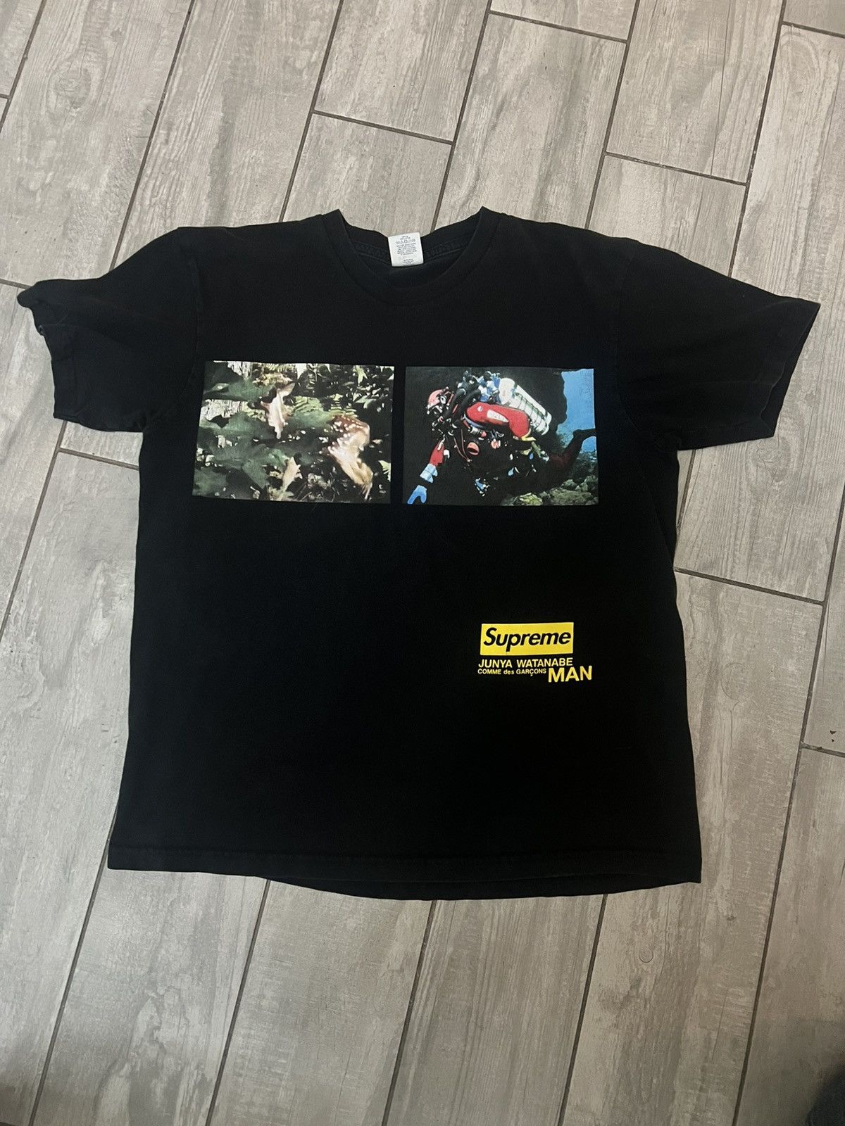Supreme Supreme x Comme Des Garcon MAN Scuba Tee Size US M / EU 48-50 / 2 - 1 Thumbnail
