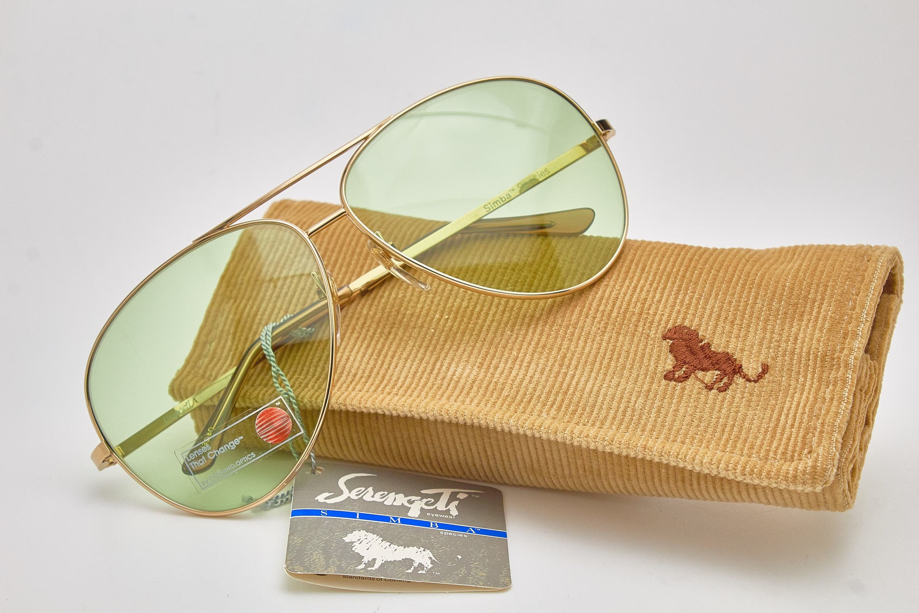 Serengeti SERENGETI quiet luxury 80s oversized gold thin metal specs Size ONE SIZE - 2 Thumbnail