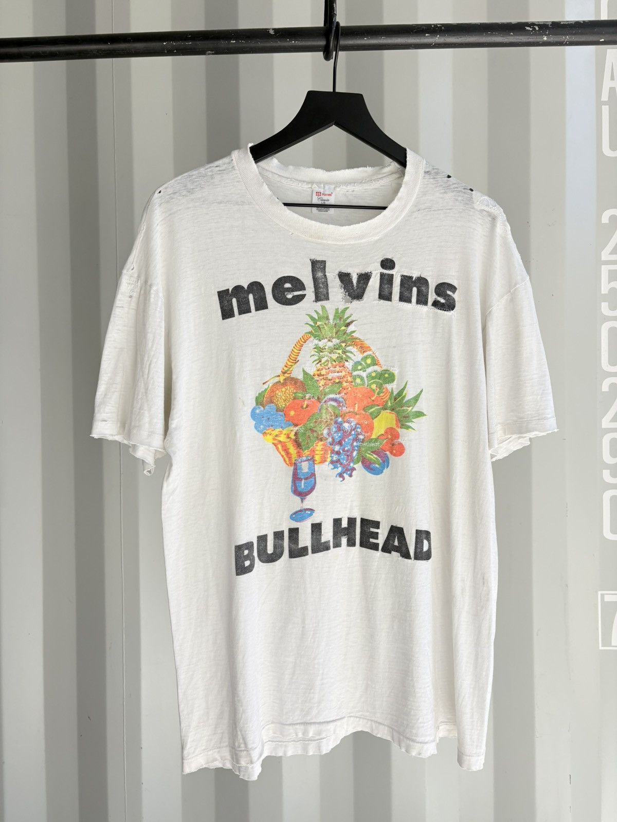 Band Tees Vintage Melvins Bullhead Shirt Faded Distressed Grunge Band Size US L / EU 52-54 / 3 - 1 Thumbnail