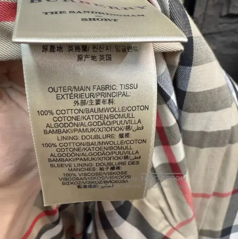 Burberry Burberry Khaki Cotton Women's Trench Coat. Size S / US 4 / IT 40 - 4 Thumbnail