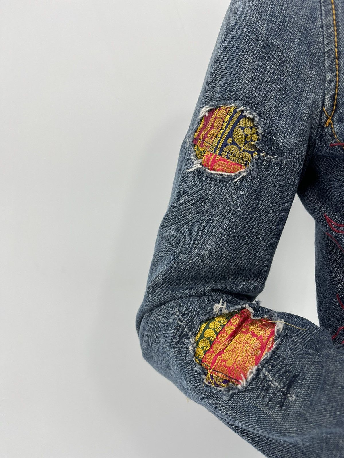 Bray Steve Alan × Japanese Brand Progetti & Prodotti Bray Vintage Y2K Denim Jacket Size S / US 4 / IT 40 - 7 Thumbnail