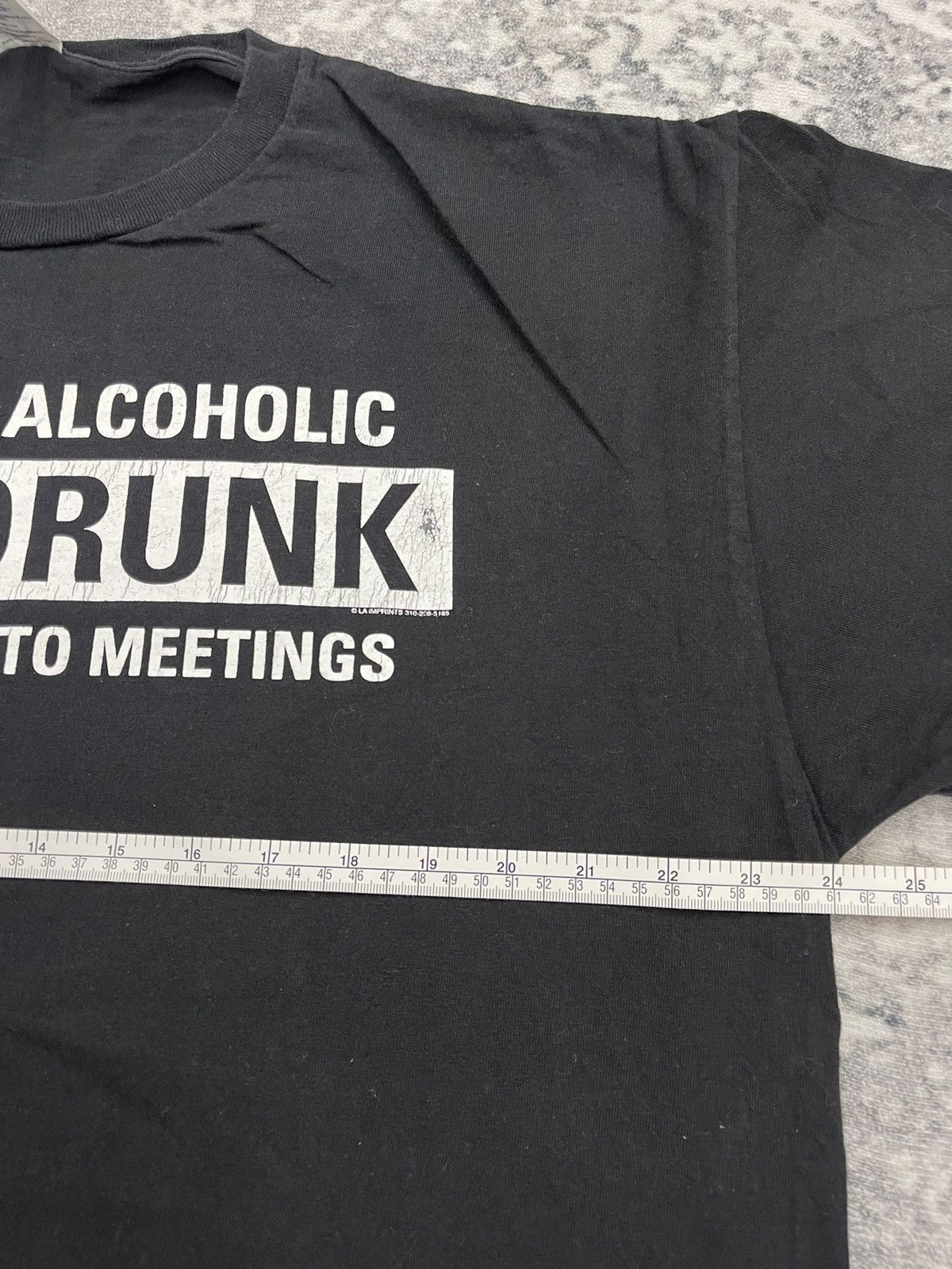 Vintage Vintage I’m Not An Alcoholic I’m Drunk Tees Size US XXL / EU 58 / 5 - 5 Thumbnail