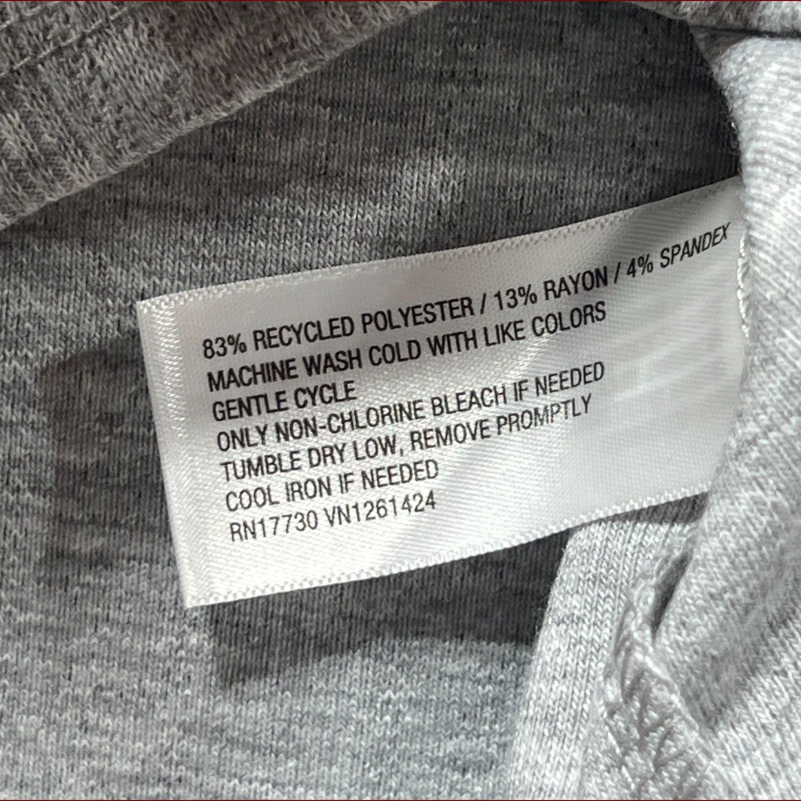 Other Wild Fable - Women's Long Sleeve Pointelle T-Shirt - Gray - Size XXL / US 16-18 / IT 52-54 - 9 Thumbnail