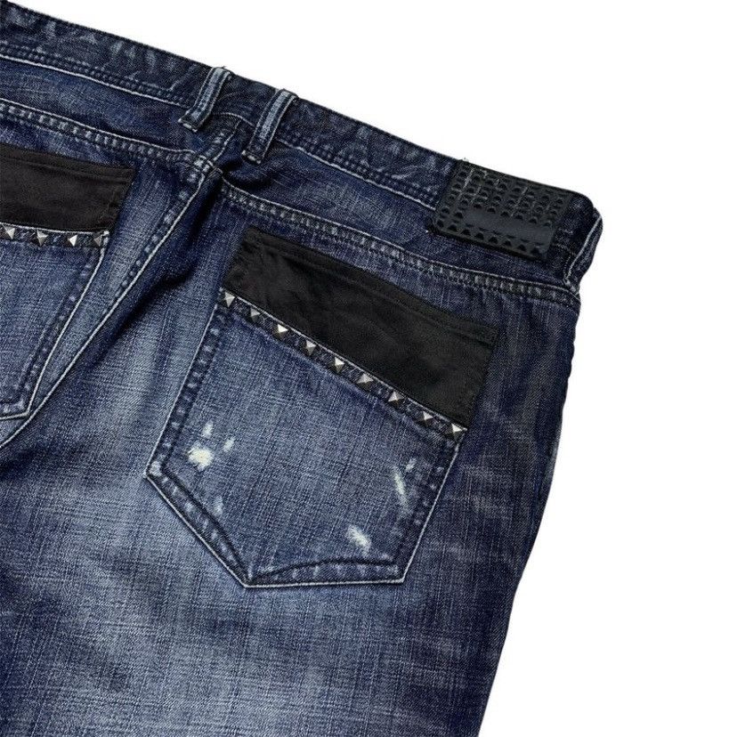 Japanese Brand 2000s Y2K AFFLICTION IFSIX LGB STYLE Size US 38 / EU 54 - 2 Thumbnail