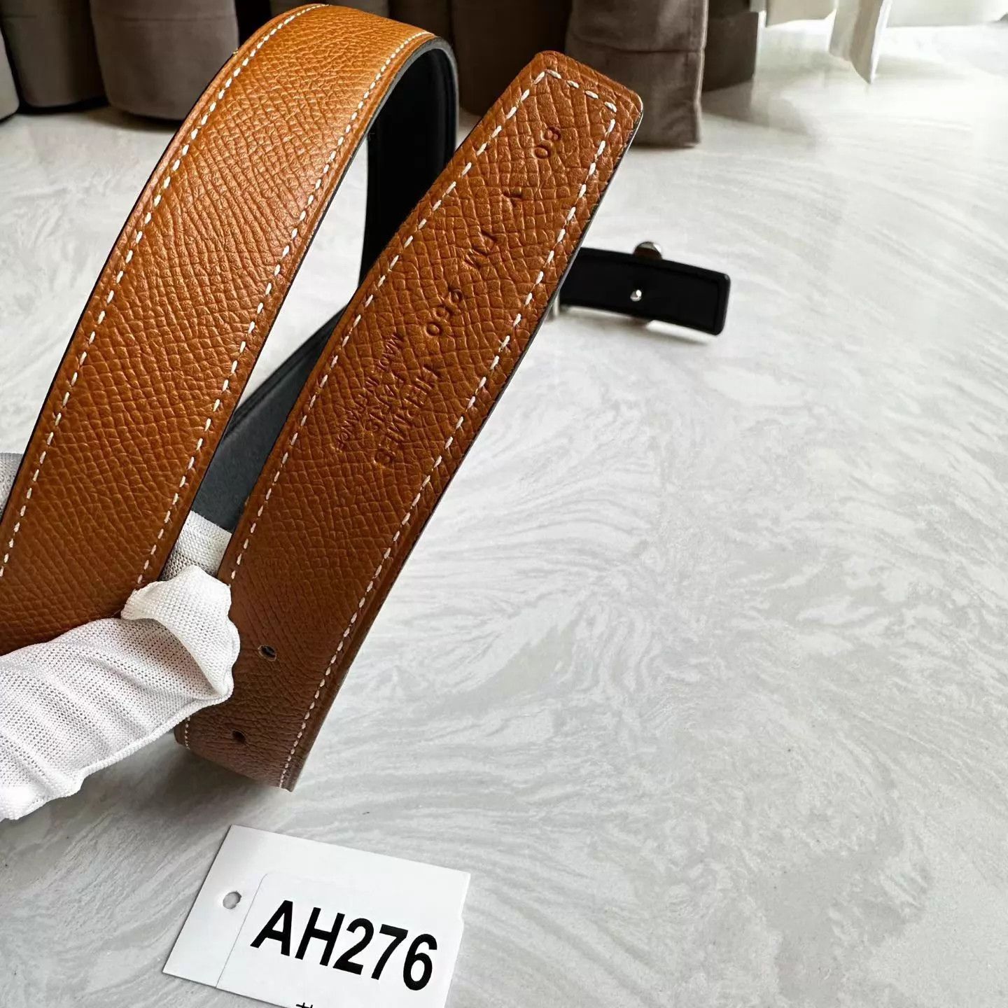 Hermes Hermès Reversible Belt Y-Stamp 80 Mint AH276 Size ONE SIZE - 7 Thumbnail