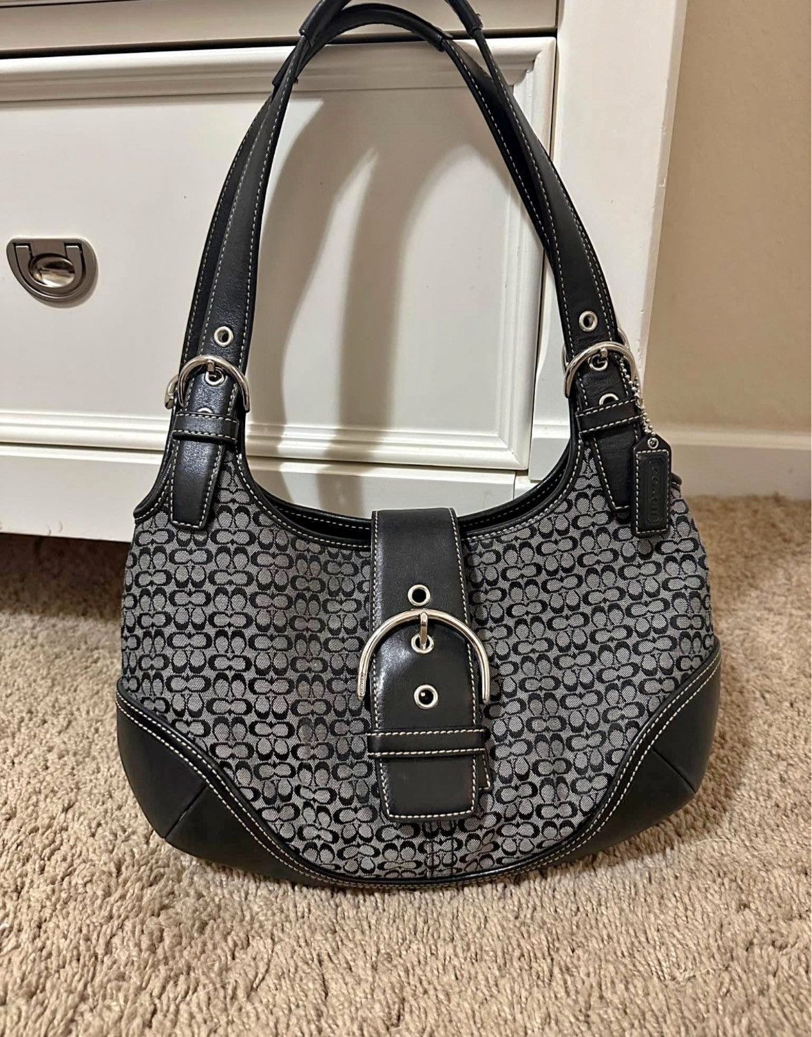 Vintage Coach Grey