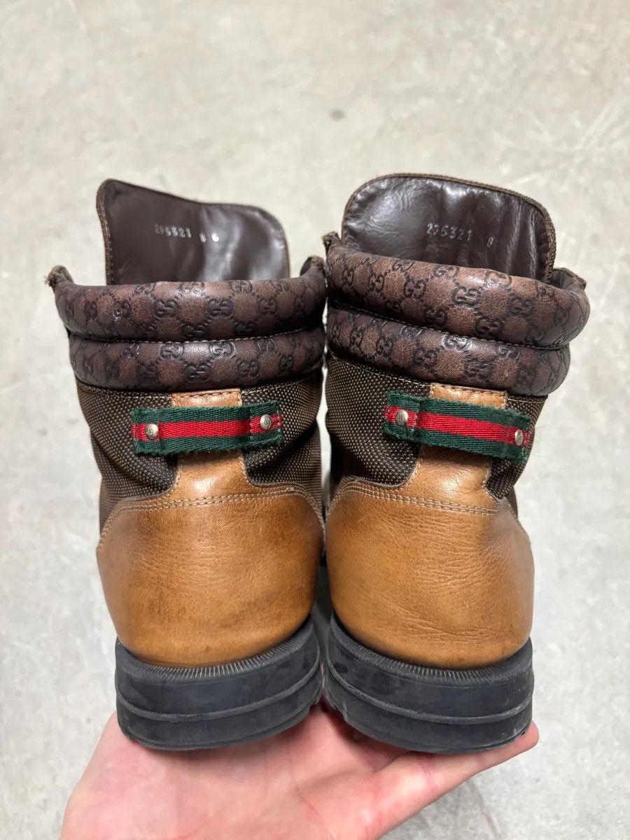 Gucci 2000s Gucci Brown Hybrid Signature High Boots Size US 8 / EU 41 - 5 Thumbnail