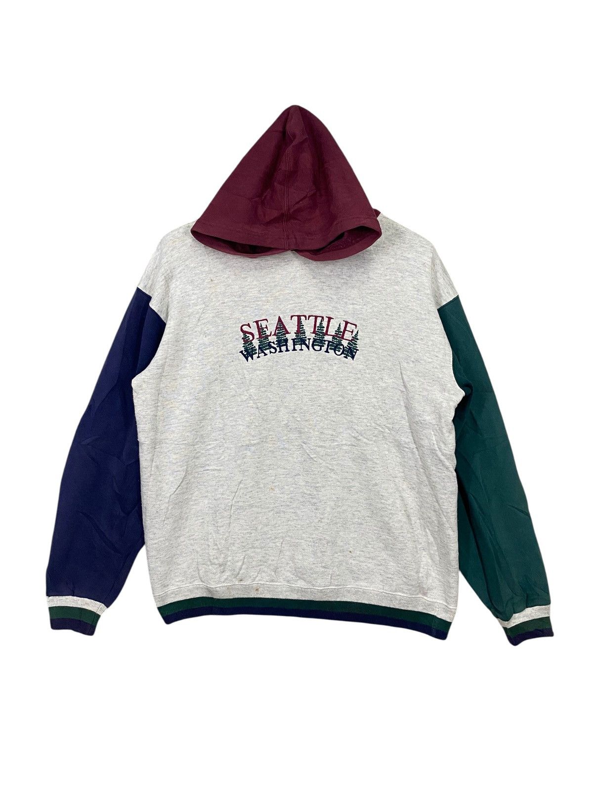 Disney Vintage disney hoodie seatte washington multi colour Size US L / EU 52-54 / 3 - 1 Thumbnail
