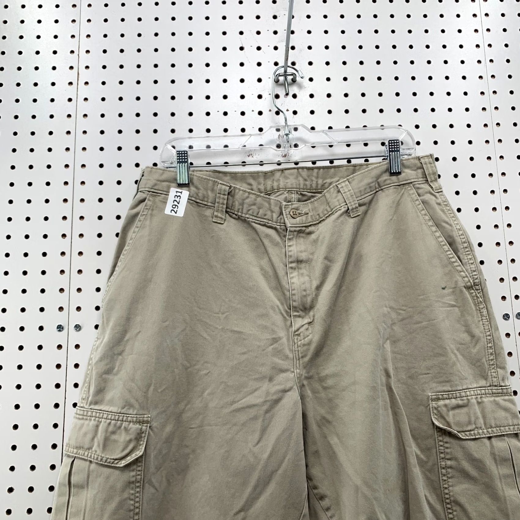 Dickies Vintage Dixie’s Pants Cargo Relaxed Beige Skateboard Size Fits 35x30 Mens Size US 35 - 6 Thumbnail