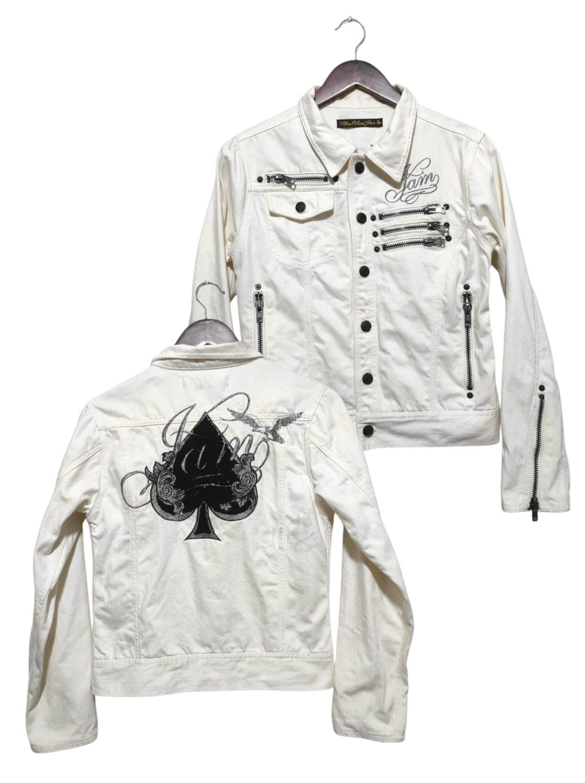 Seditionaries Slow Hand Jam Denim Punk Jacket Size US S / EU 44-46 / 1 - 2 Thumbnail