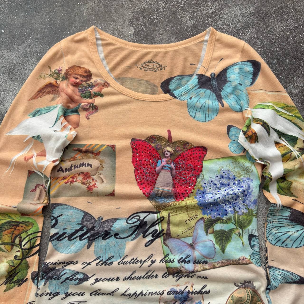 Hysteric Glamour × Japanese Brand × Vintage Amazing 2000's Aesthetic Vintage Y2K Long Sleeve Shirt Size M / US 6-8 / IT 42-44 - 3 Thumbnail