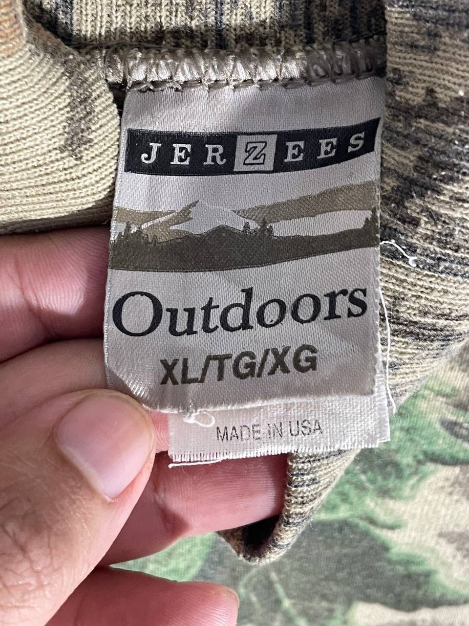 Vintage Vintage camouflage real tree Size US XL / EU 56 / 4 - 5 Thumbnail
