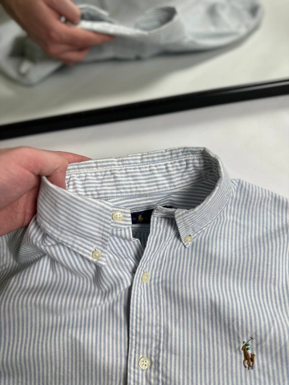 Ralph Lauren Ralph Lauren Striped Blue Oldmoney Shirt Button Up Size US S / EU 44-46 / 1 - 6 Thumbnail