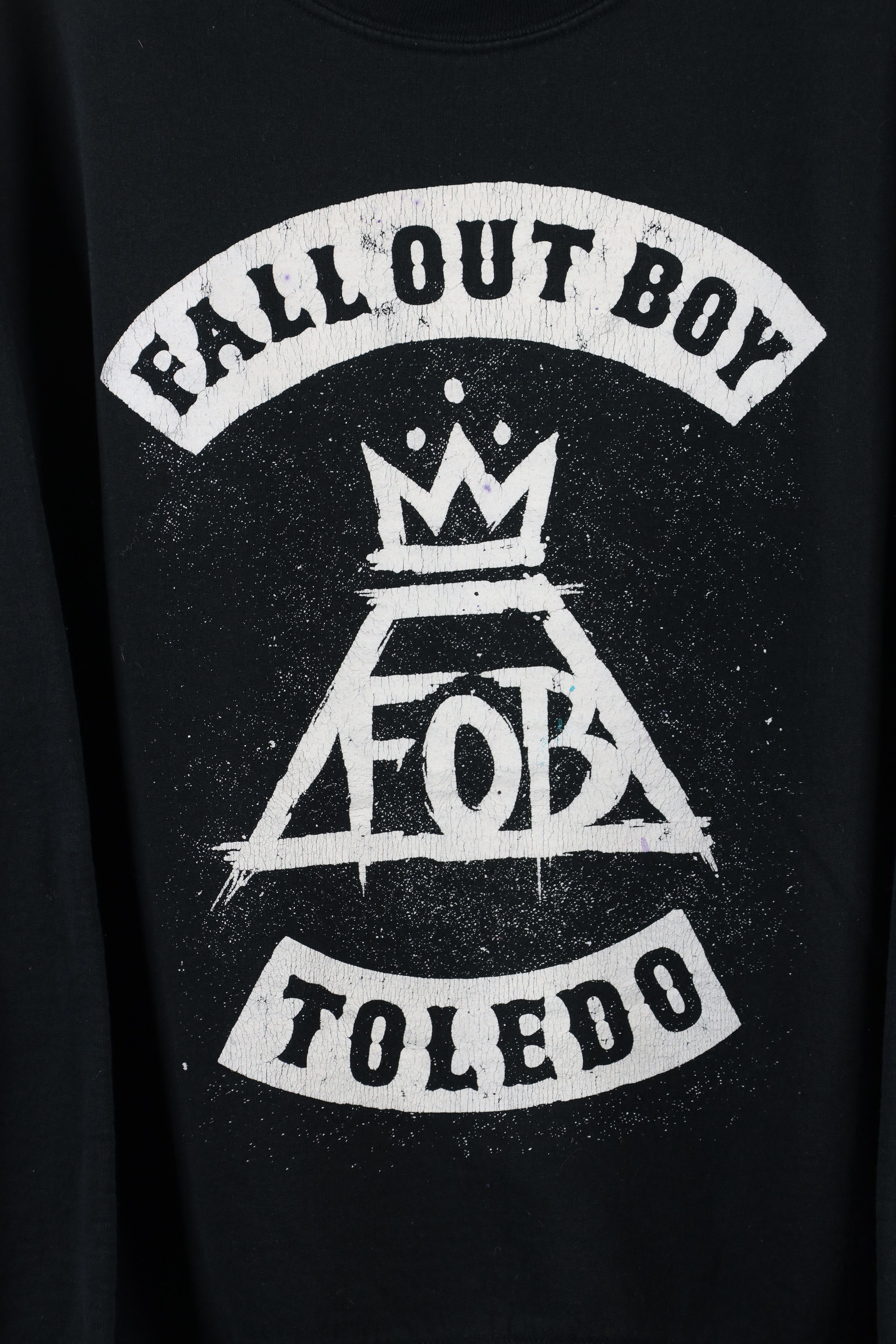 Vintage Vintage Y2K 2014 Mounmentour Fall Out Boy Band Sweatshirt Size L / US 10 / IT 46 - 4 Thumbnail