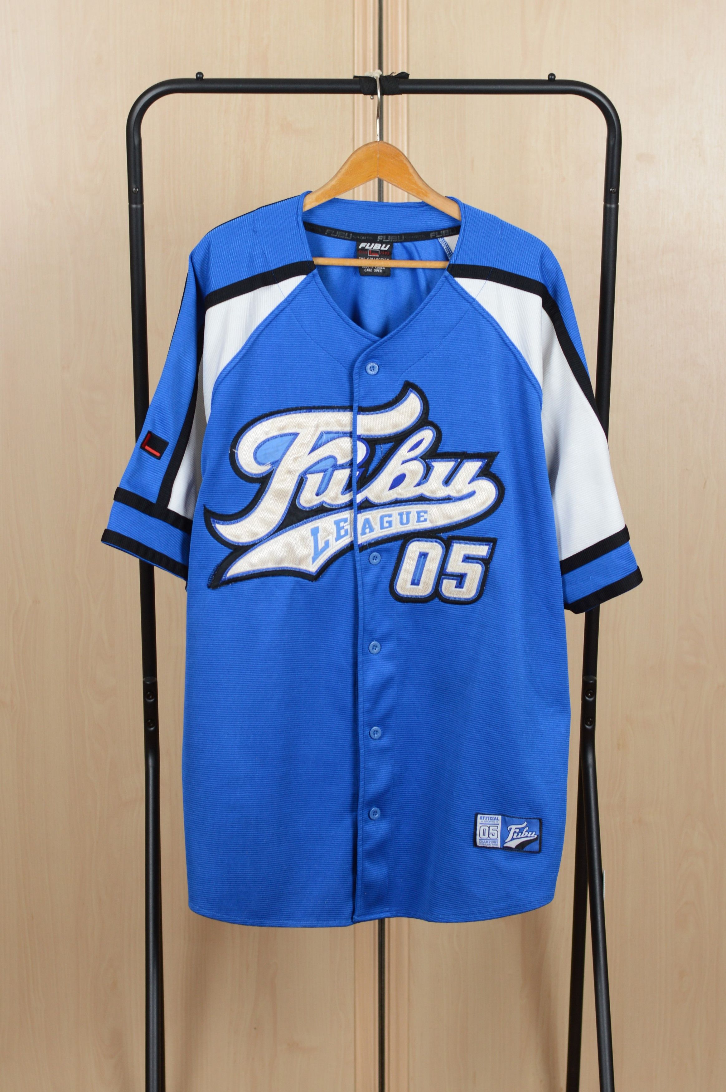 Fubu Vintage Fubu 05 Baseball Jersey Shirt 90s Rap Tee Hip