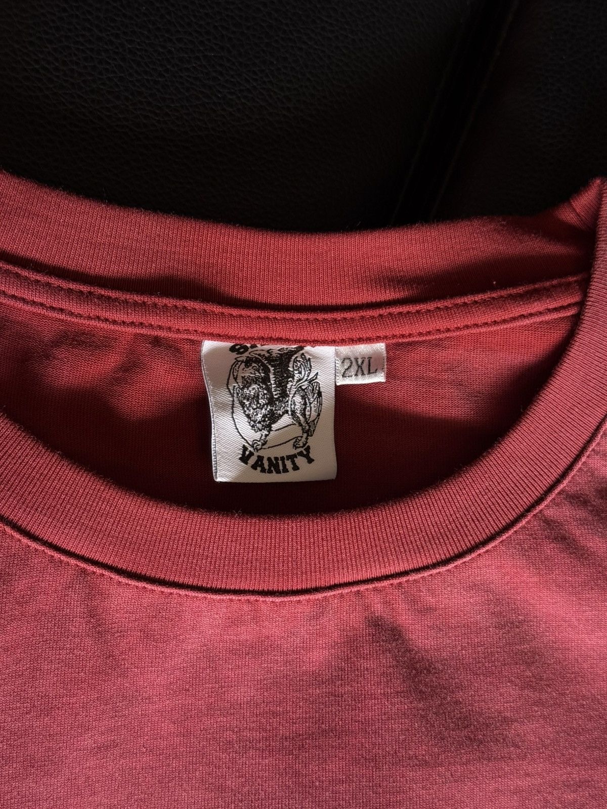 Saint Vanity Saint Vanity UNRELEASED Tee Shirt Logo Red Size XXL (NEW) Size US XXL / EU 58 / 5 - 6 Thumbnail