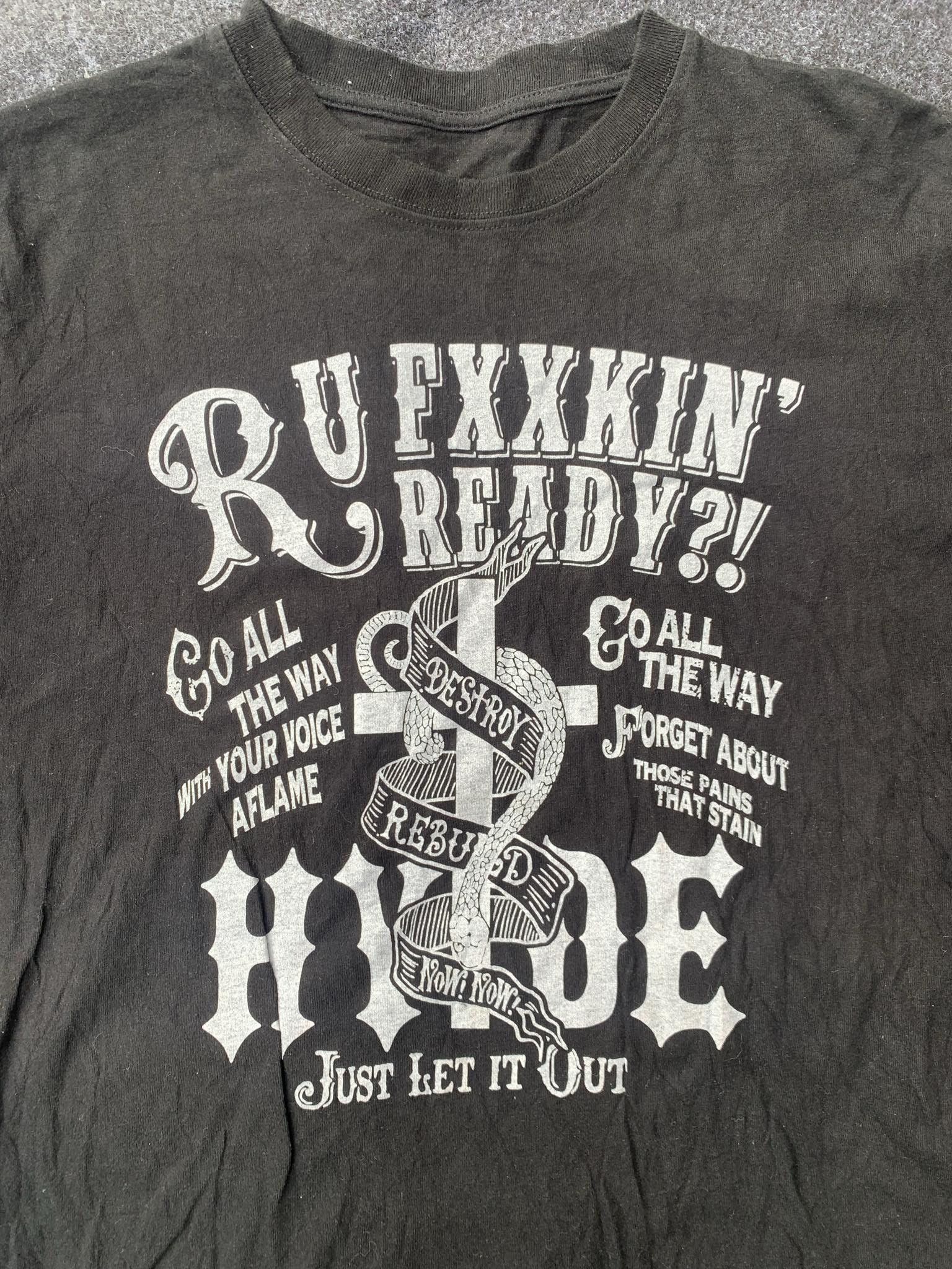 Band Tees Hyde live 2022 logo tshirt. Size US M / EU 48-50 / 2 - 3 Thumbnail