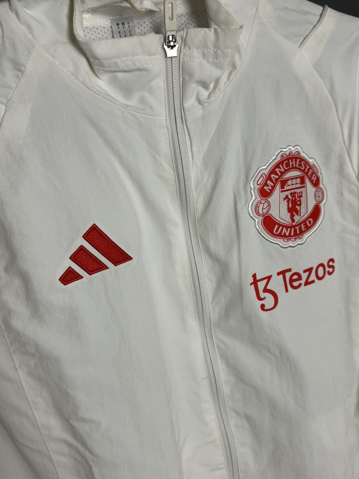 Adidas New Manchester United Training Football Jacket Size US S / EU 44-46 / 1 - 3 Thumbnail