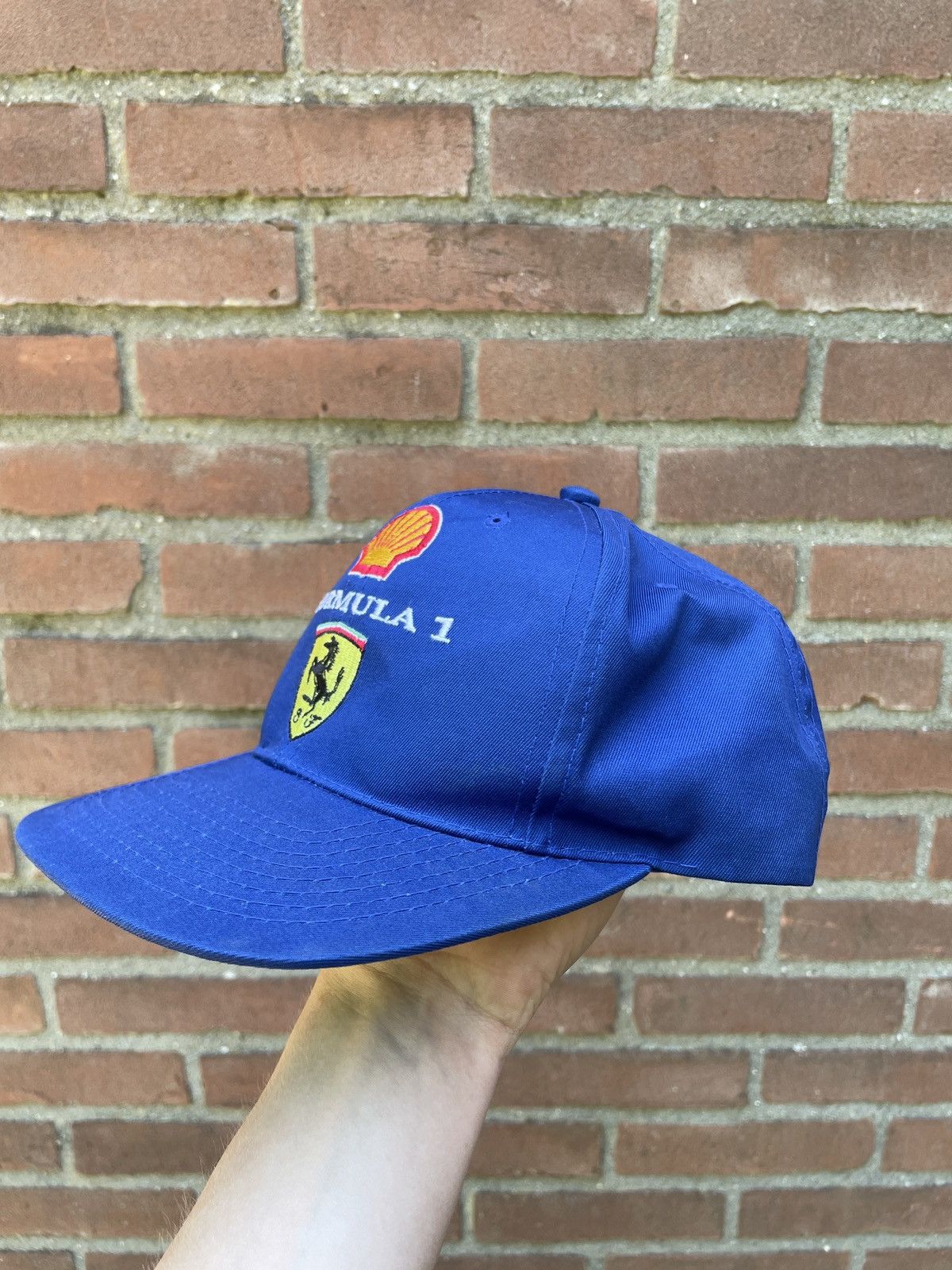 Ferrari × Formula 1 × Vintage Ferrari Formula 1 vintage cap hats 80s y2k rap racing team Size ONE SIZE - 3 Thumbnail