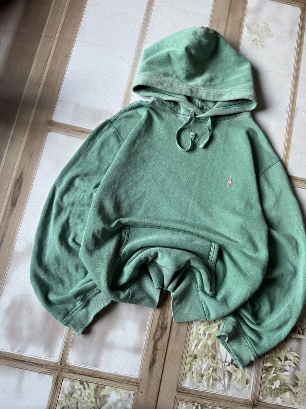 Polo Ralph Lauren 🌿 RARE VINTAGE POLO RALPH LAUREN DENIM COLLECTION HOODIE 🌿 Size US M / EU 48-50 / 2 - 2 Thumbnail