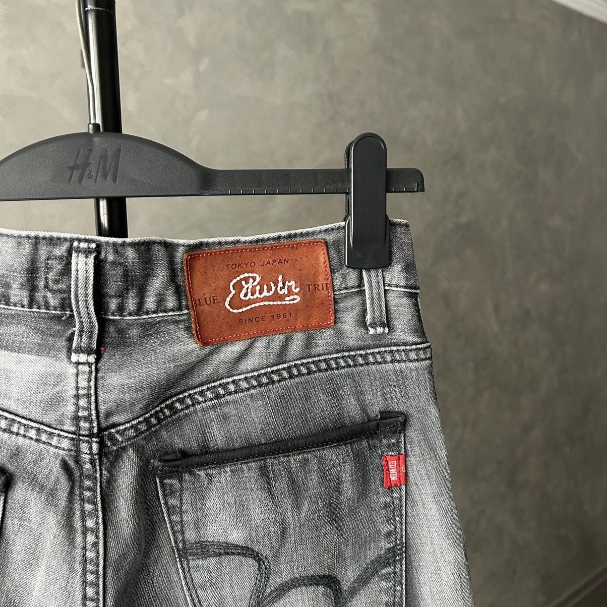 Edwin Vintage Edwin Blue Trip Washed Distressed Jeans Size US 30 / EU 46 - 5 Thumbnail