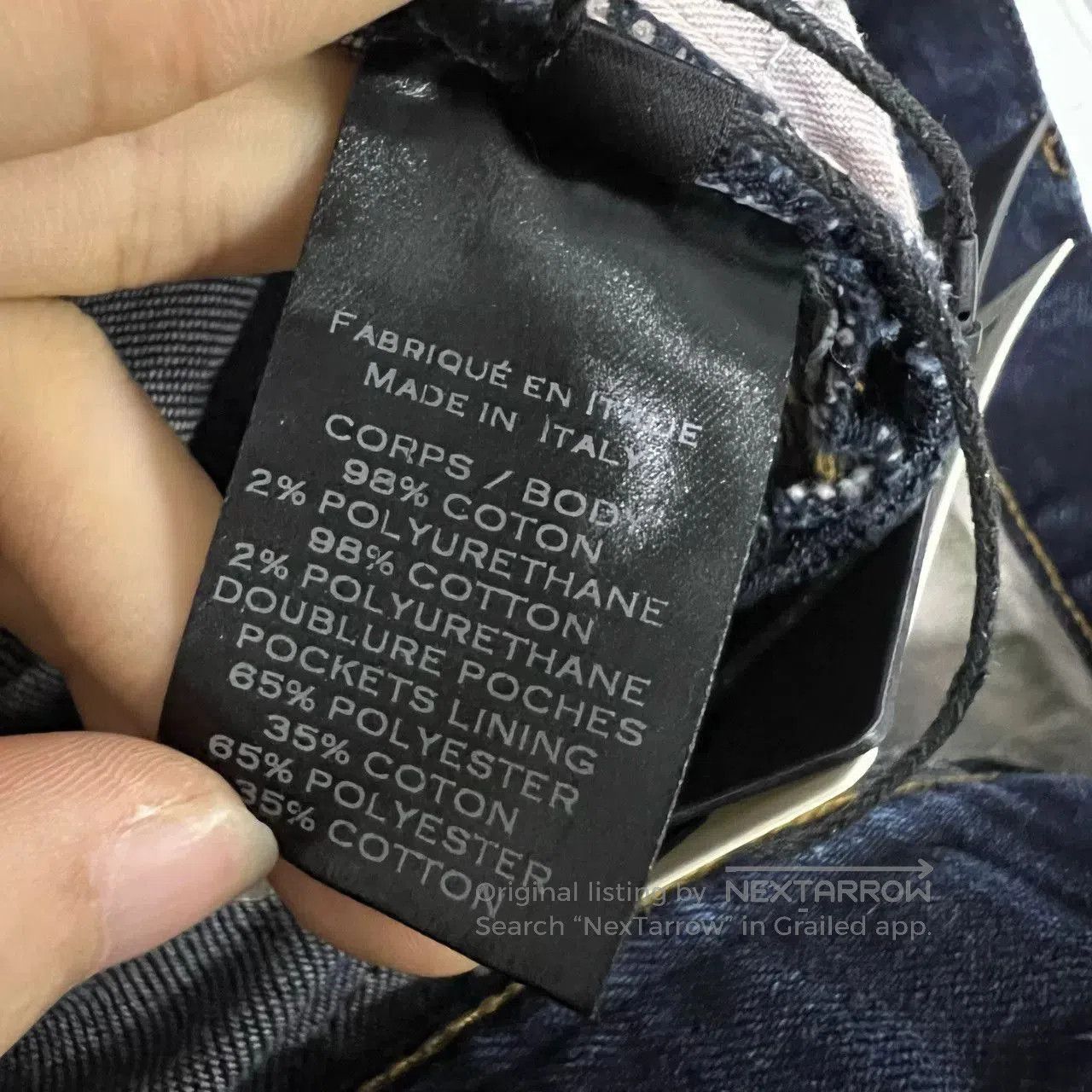 Balmain BALMAIN Vintage Patchwork Jeans. Size US 30 / EU 46 - 3 Thumbnail