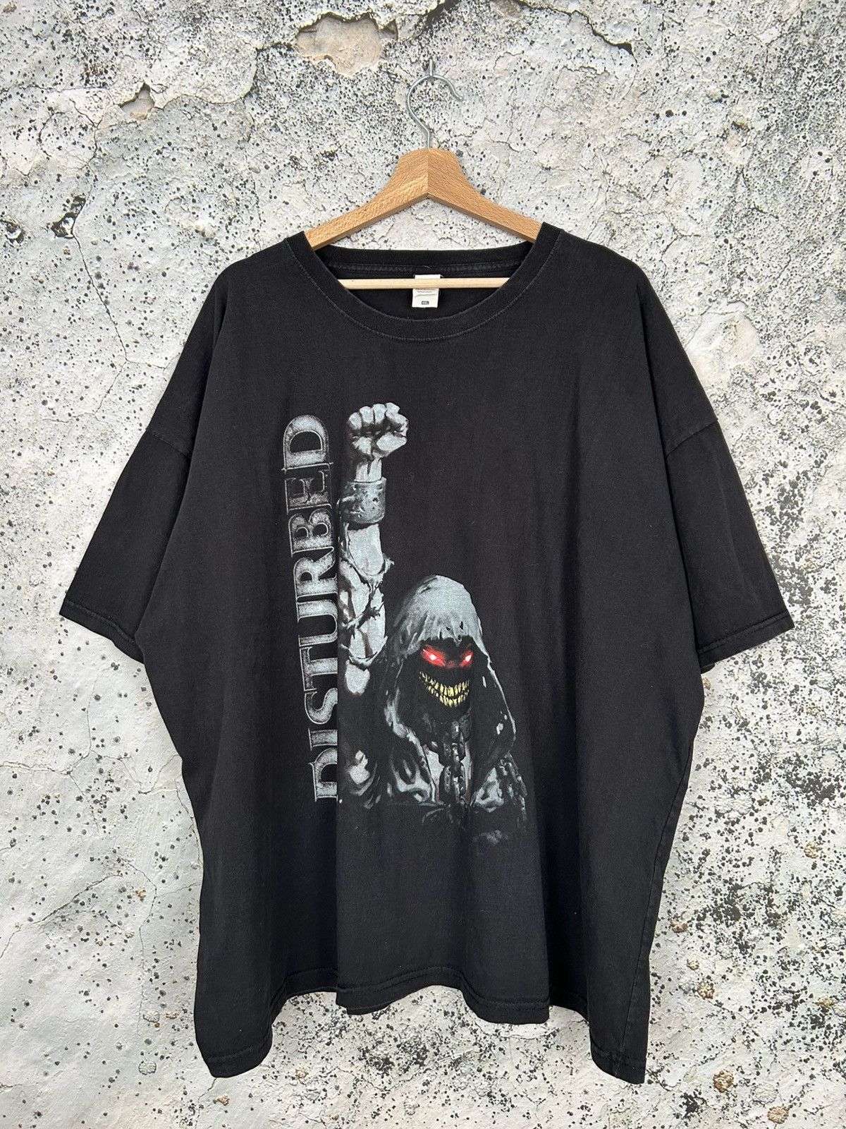 Band Tees Vintage Disturbed Rock Band Tee Metal Horror Grunge Punk Size US XXL / EU 58 / 5 - 1 Thumbnail