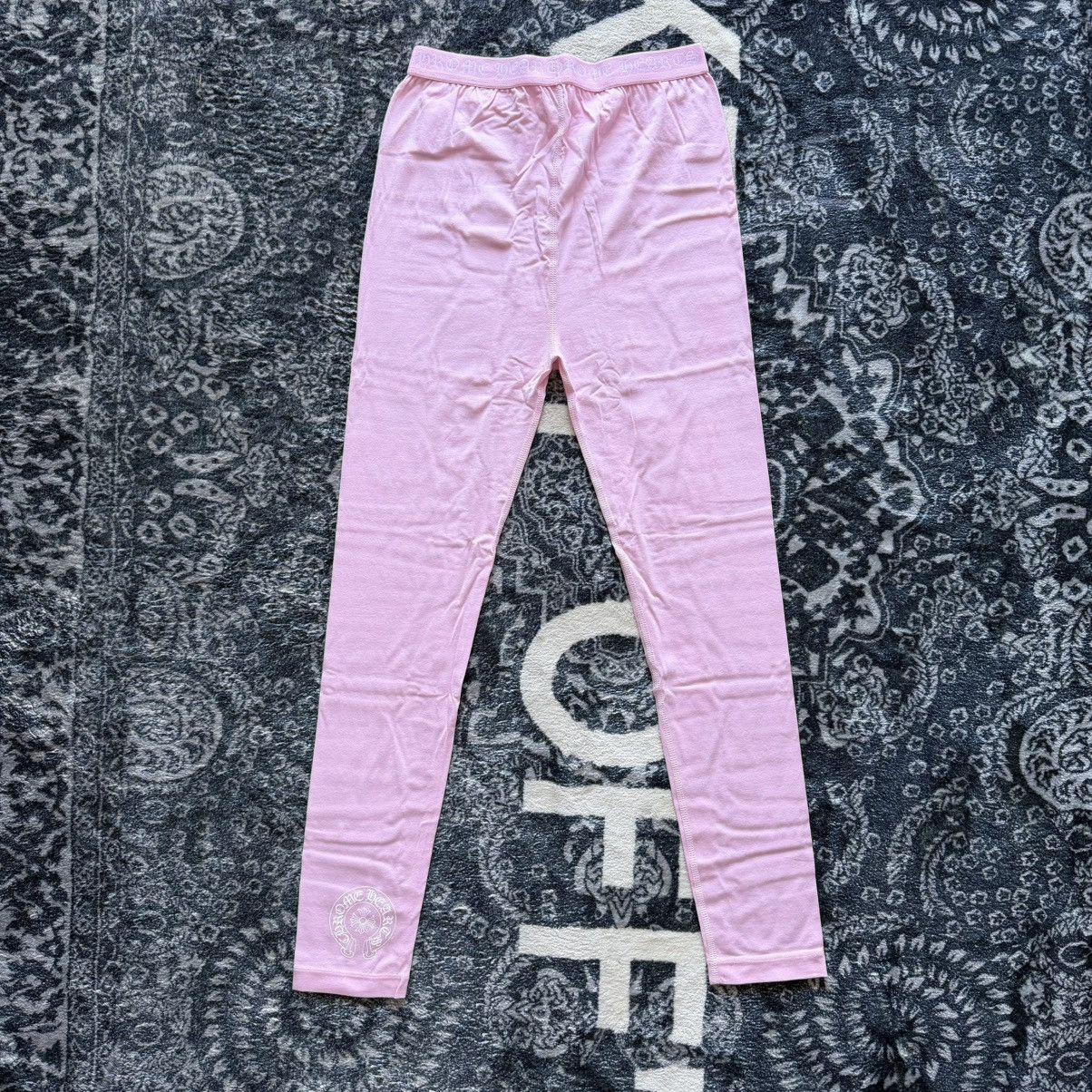 Chrome Hearts CHROME HEARTS HORSESHOE LEGGINGS PINK Size 30" / US 8 / IT 44 - 2 Thumbnail