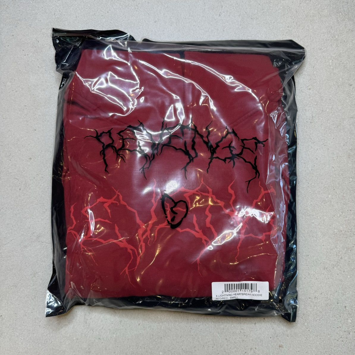 Revenge Revenge X Lightning Heartbreak Hoodie Red/Red SIZE SMALL Size US S / EU 44-46 / 1 - 3 Thumbnail