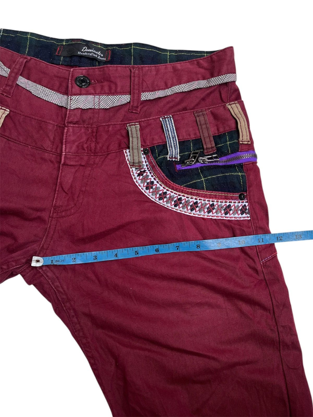 Japanese Brand Y2K Dominate double waist pants punk style vintage Size US 34 / EU 50 - 11 Thumbnail