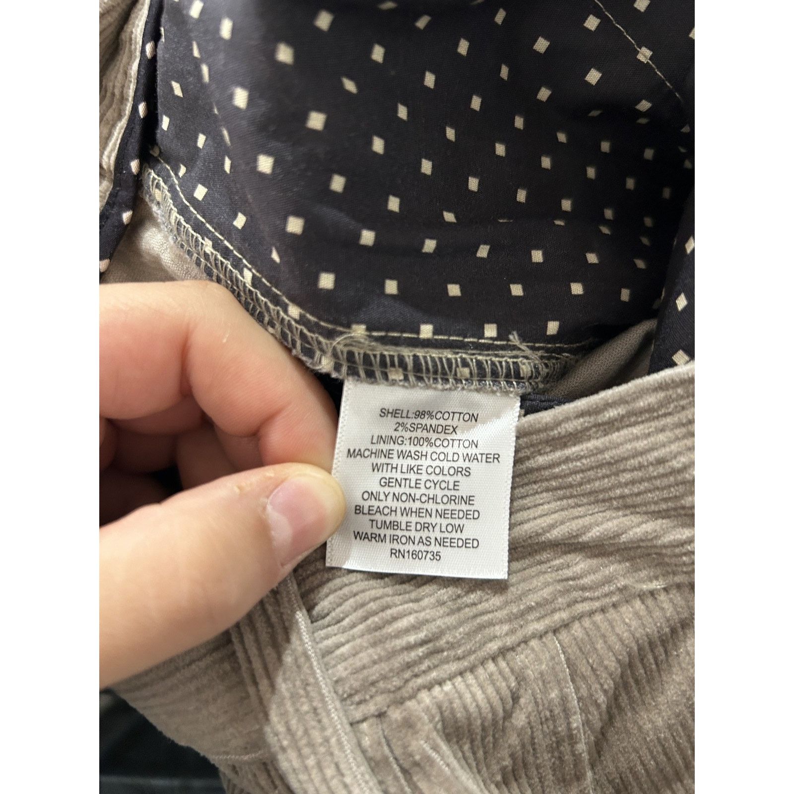 Other WESTPORT BLACK FLAT FRONT CORDUROY PANTS SIZE 40 Size US 40 / EU 56 - 5 Thumbnail