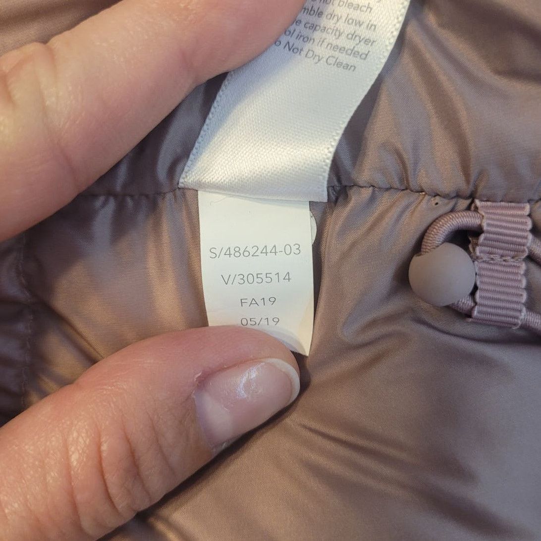 Athleta Athleta S800 Fill Lofty Duck Down Full Zip Puffer Vest Pink Size S / US 4 / IT 40 - 13 Thumbnail