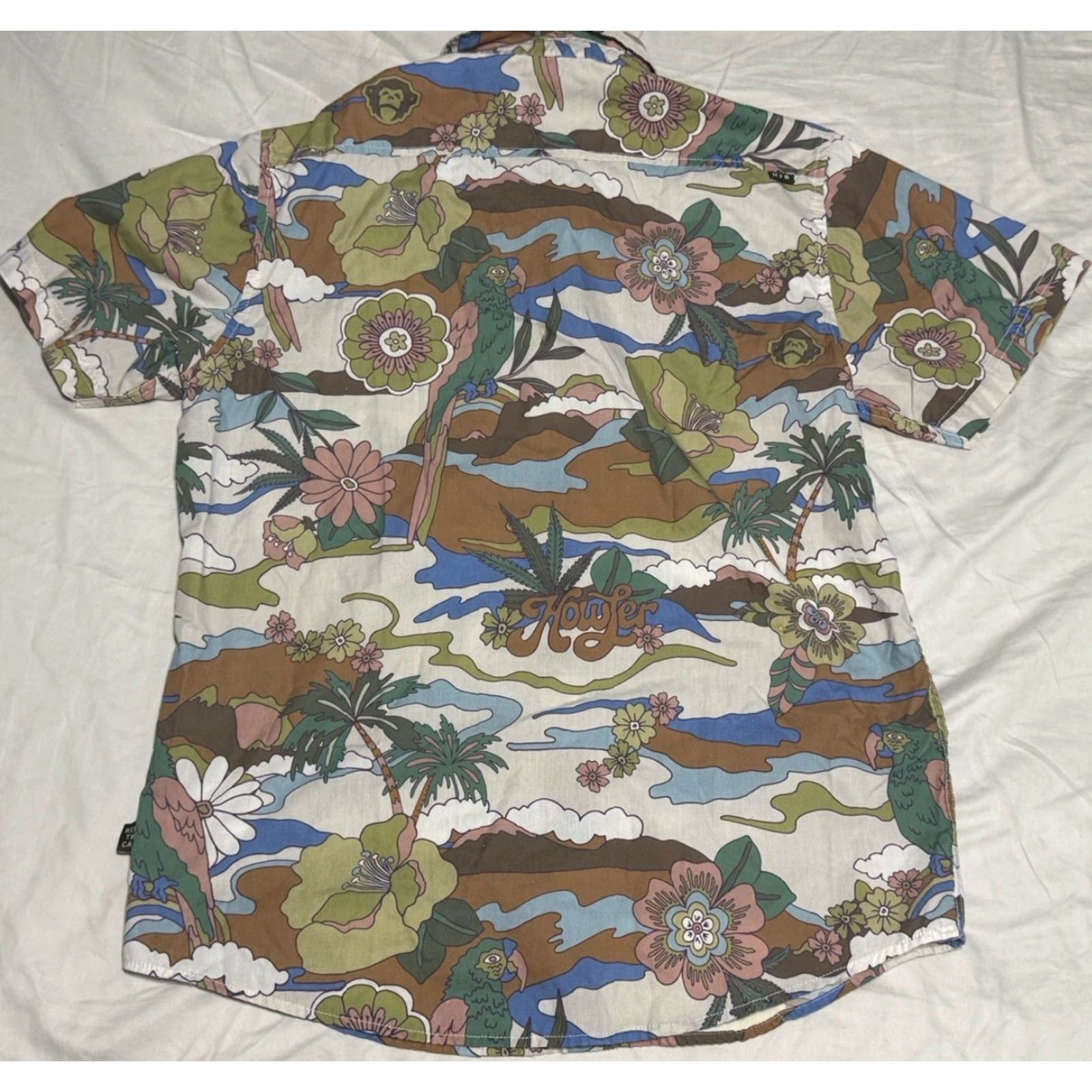 Howler Brothers VINTAGE Howler Bros Heed the Call Hawaiian Shirt Mens Size Small Size US M / EU 48-50 / 2 - 5 Thumbnail