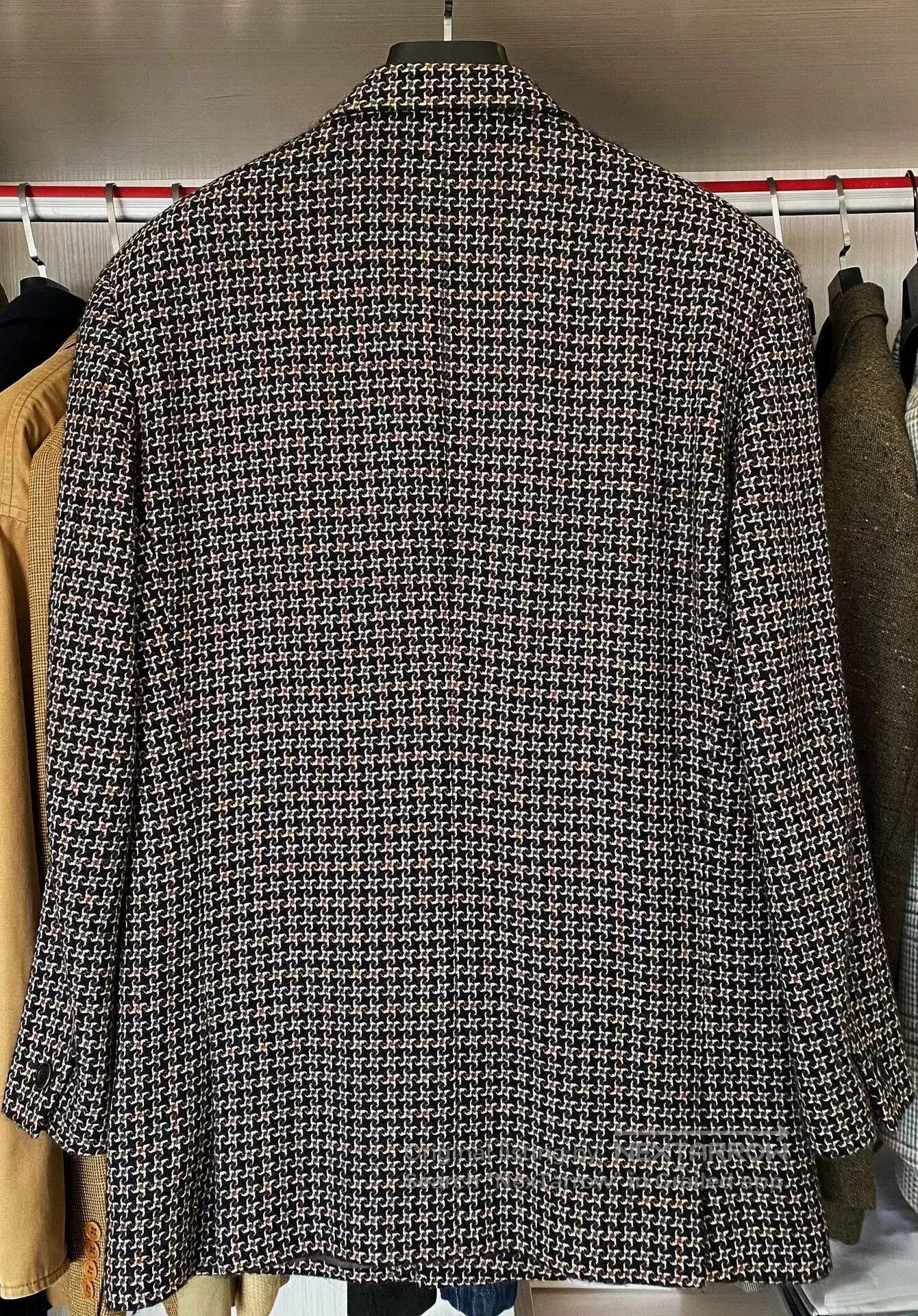 Barena Venezia Italian BARREAUX Plaid Wool Cashmere Blazer. Size US M / EU 48-50 / 2 - 3 Thumbnail