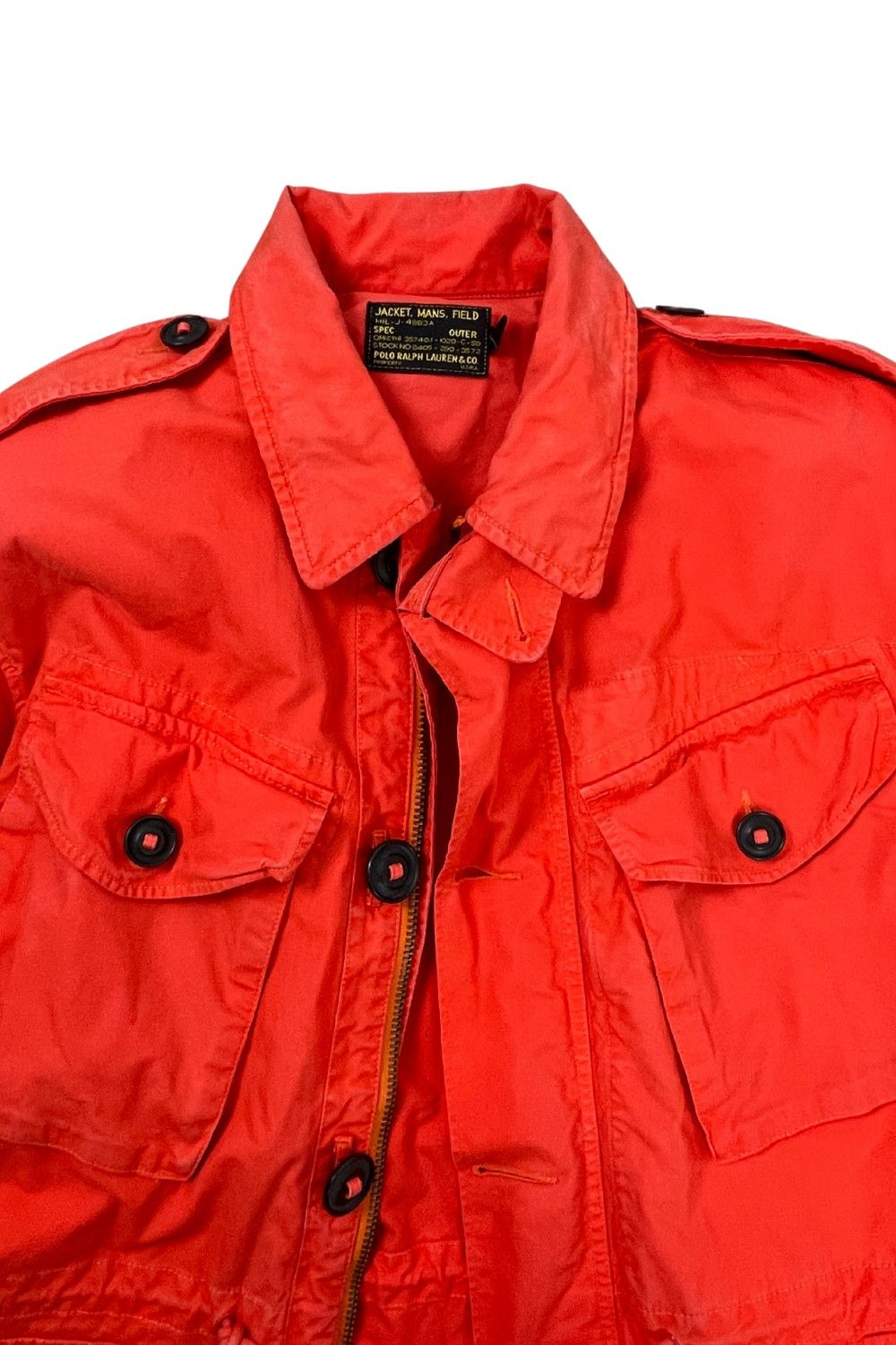 POLO RALPH LAUREN U.S.R.L. FIELD JACKET “SAFETY RED” SZ L image 2