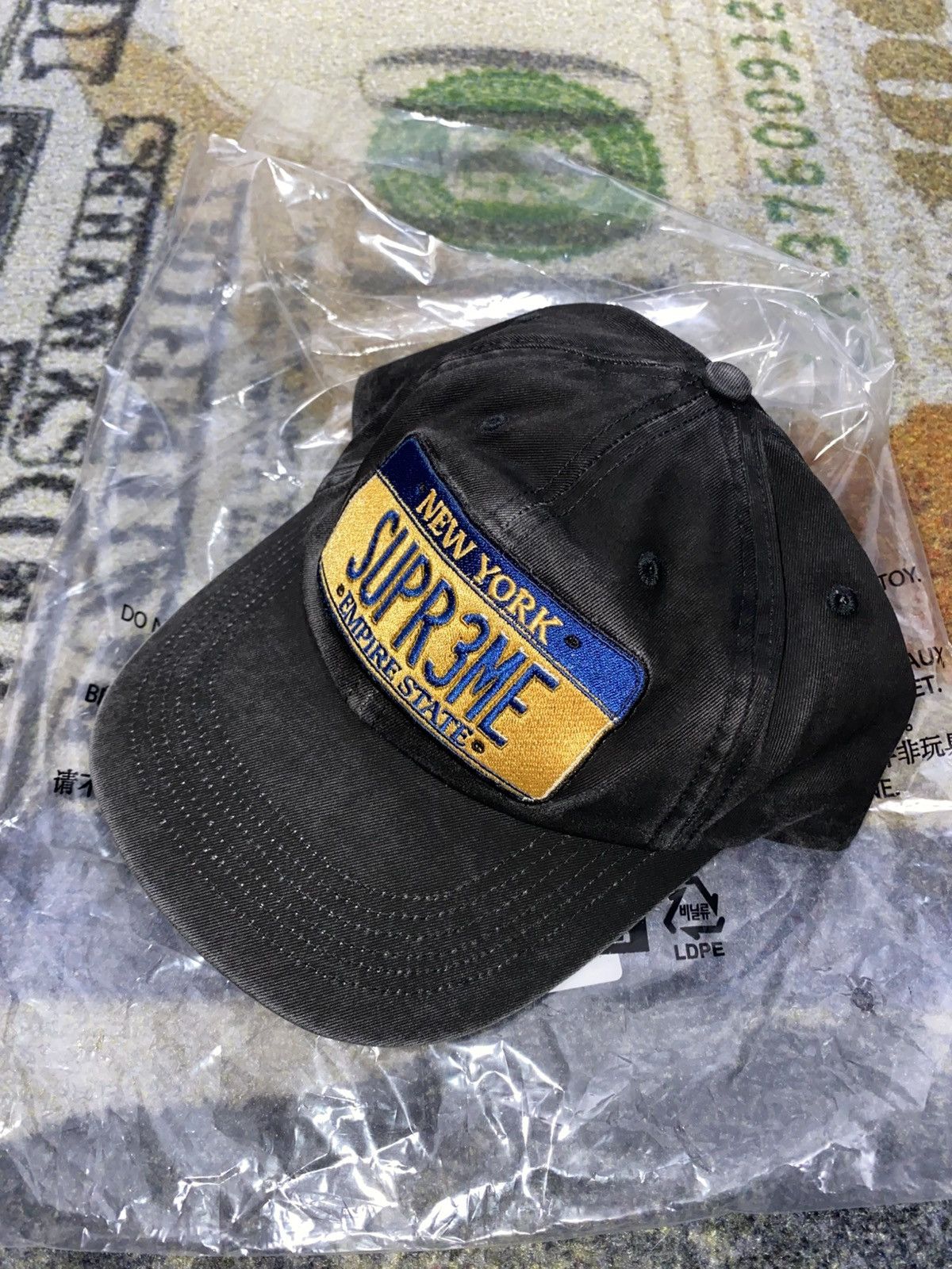 Supreme Supreme License Plate 6-Panel Hat | Grailed