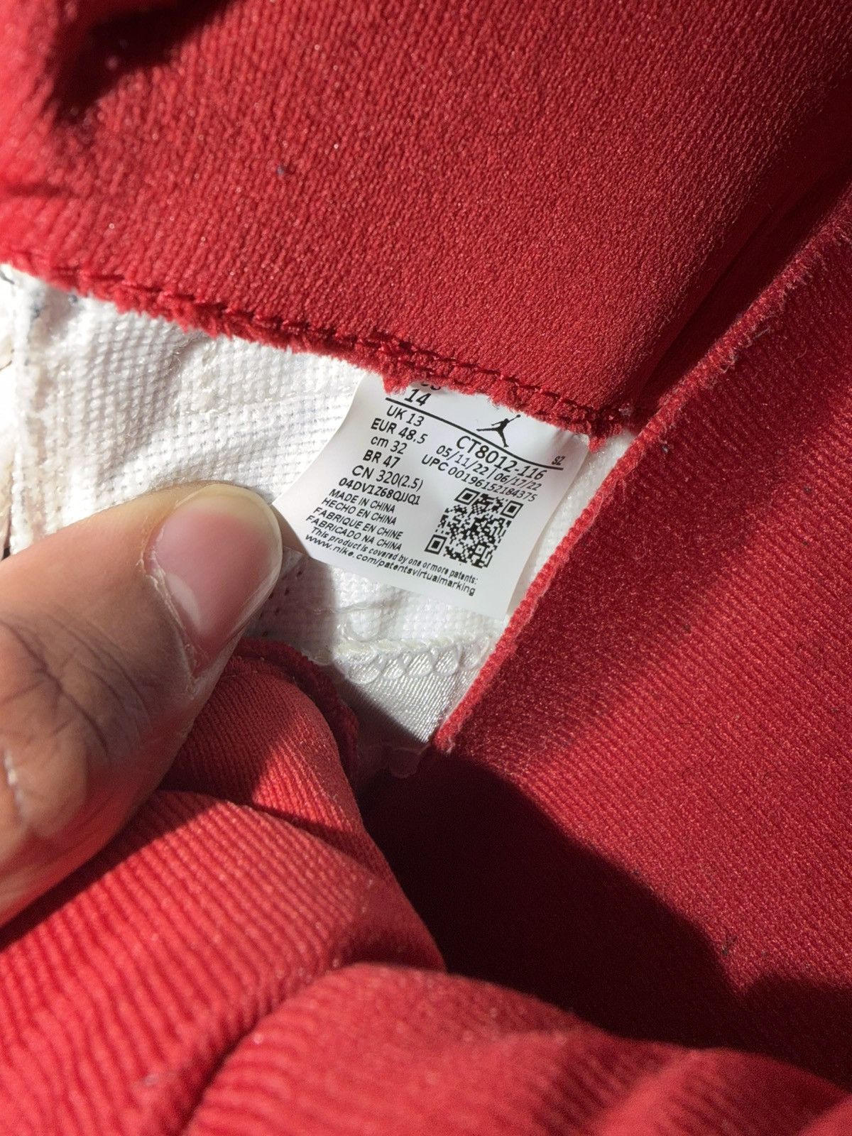 Jordan Brand Jordan Cherry 11s Size US 14 / EU 47 - 7 Thumbnail